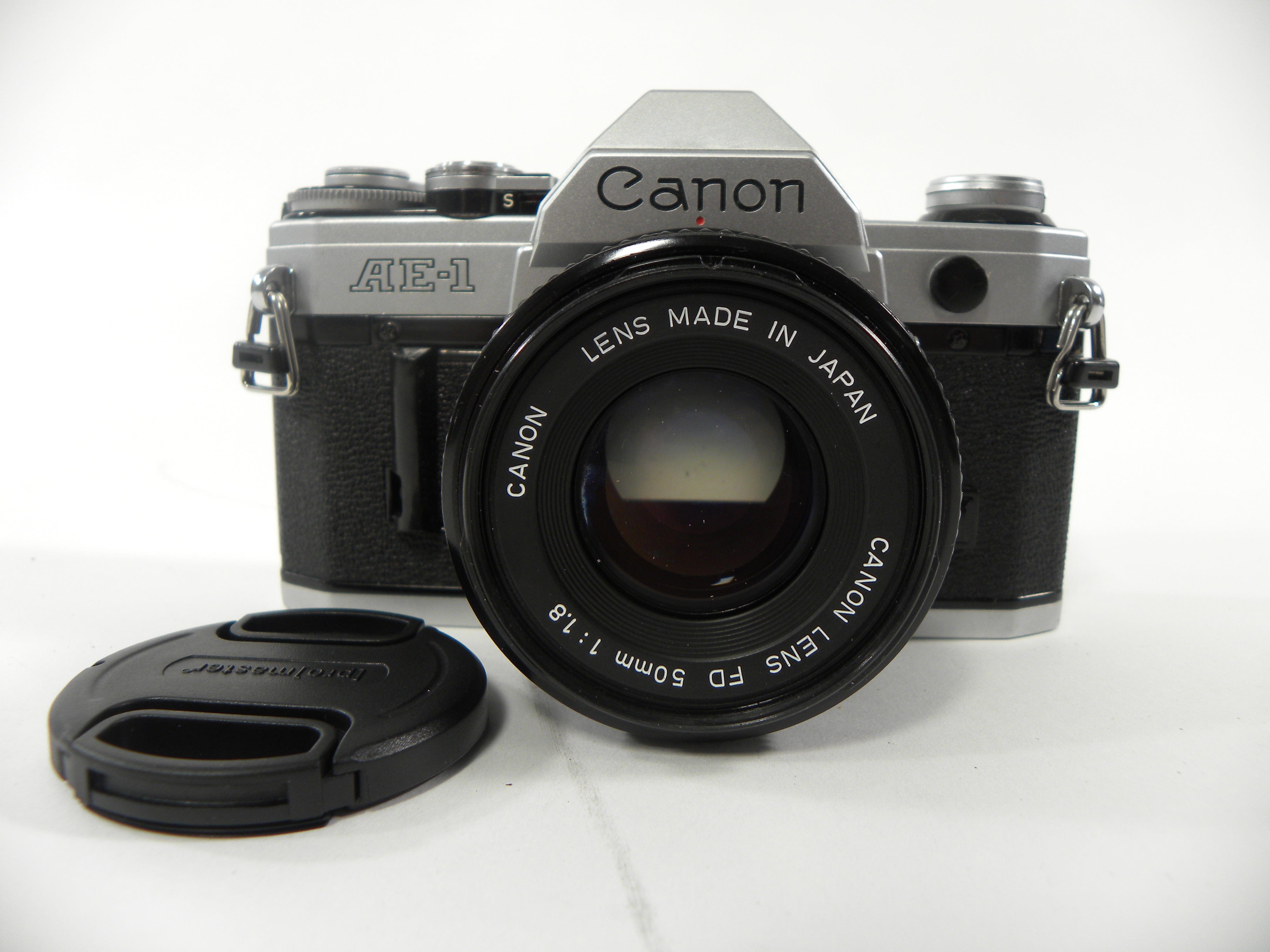 Canon AE-1 35mm SLR w/FD 50mm f1.8 – Camera Exchange