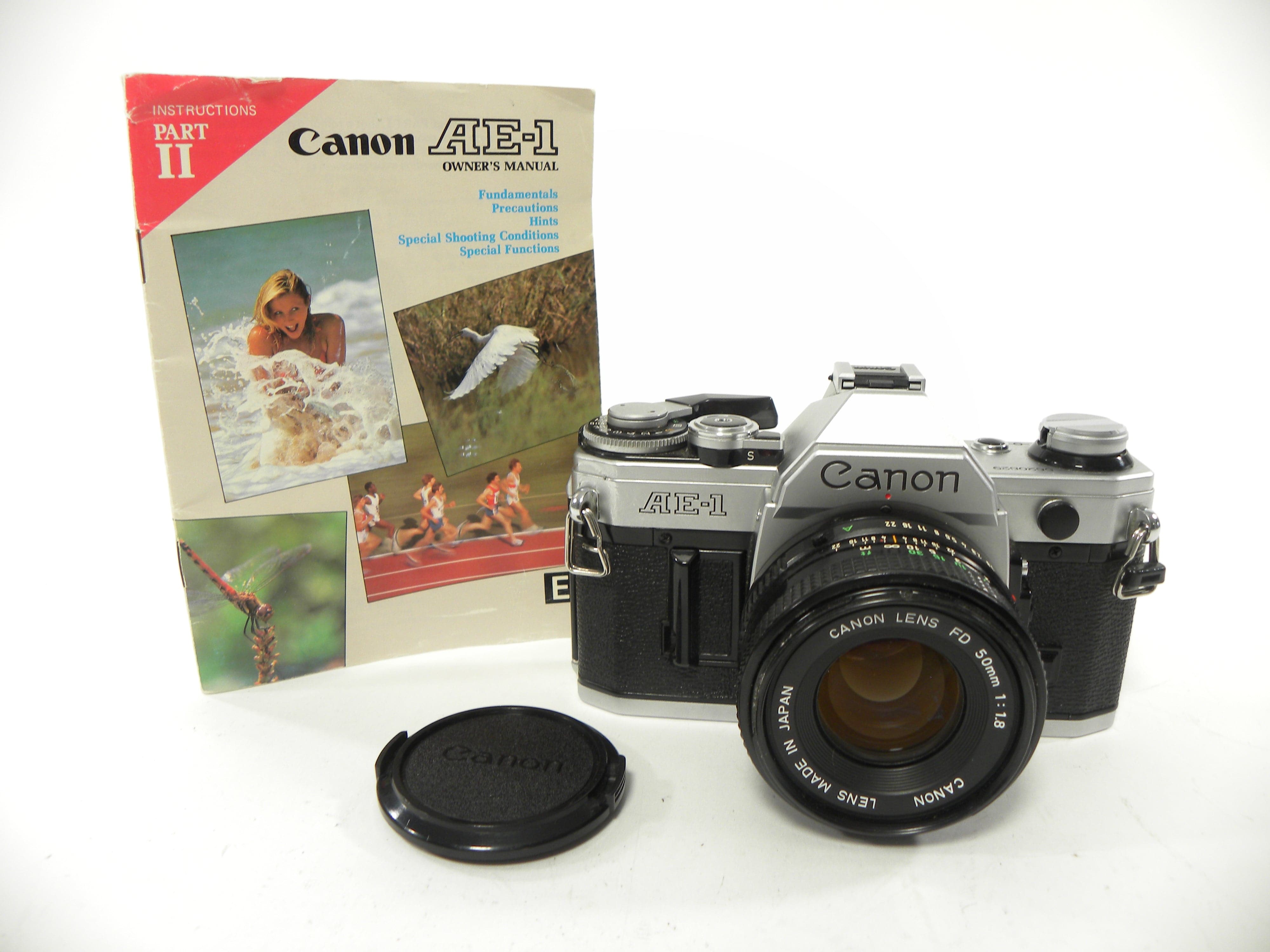 Canon AE-1 35mm SLR w/FD 50mm f1.8 – Camera Exchange