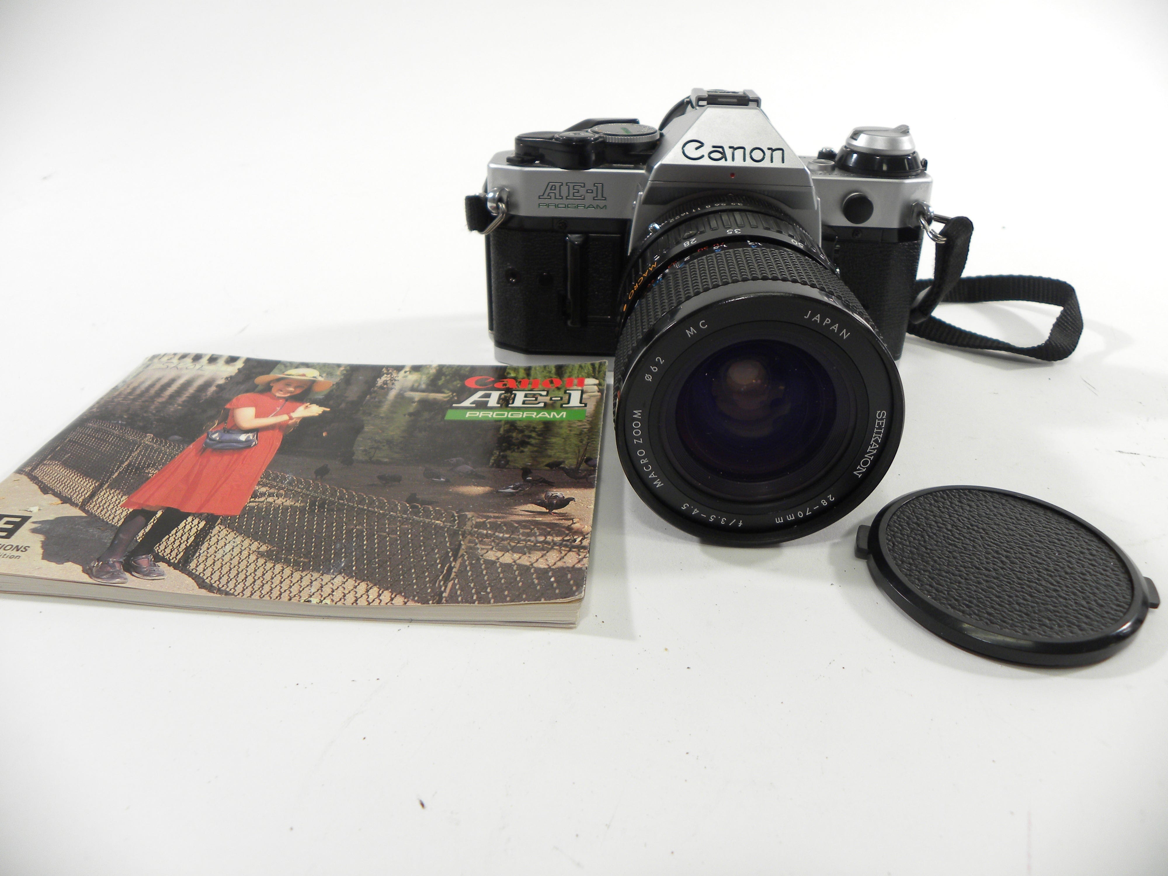 Canon AE-1 PROGRAM 28mm 3.5 Canon Ae-1 Program With 【公式通販】