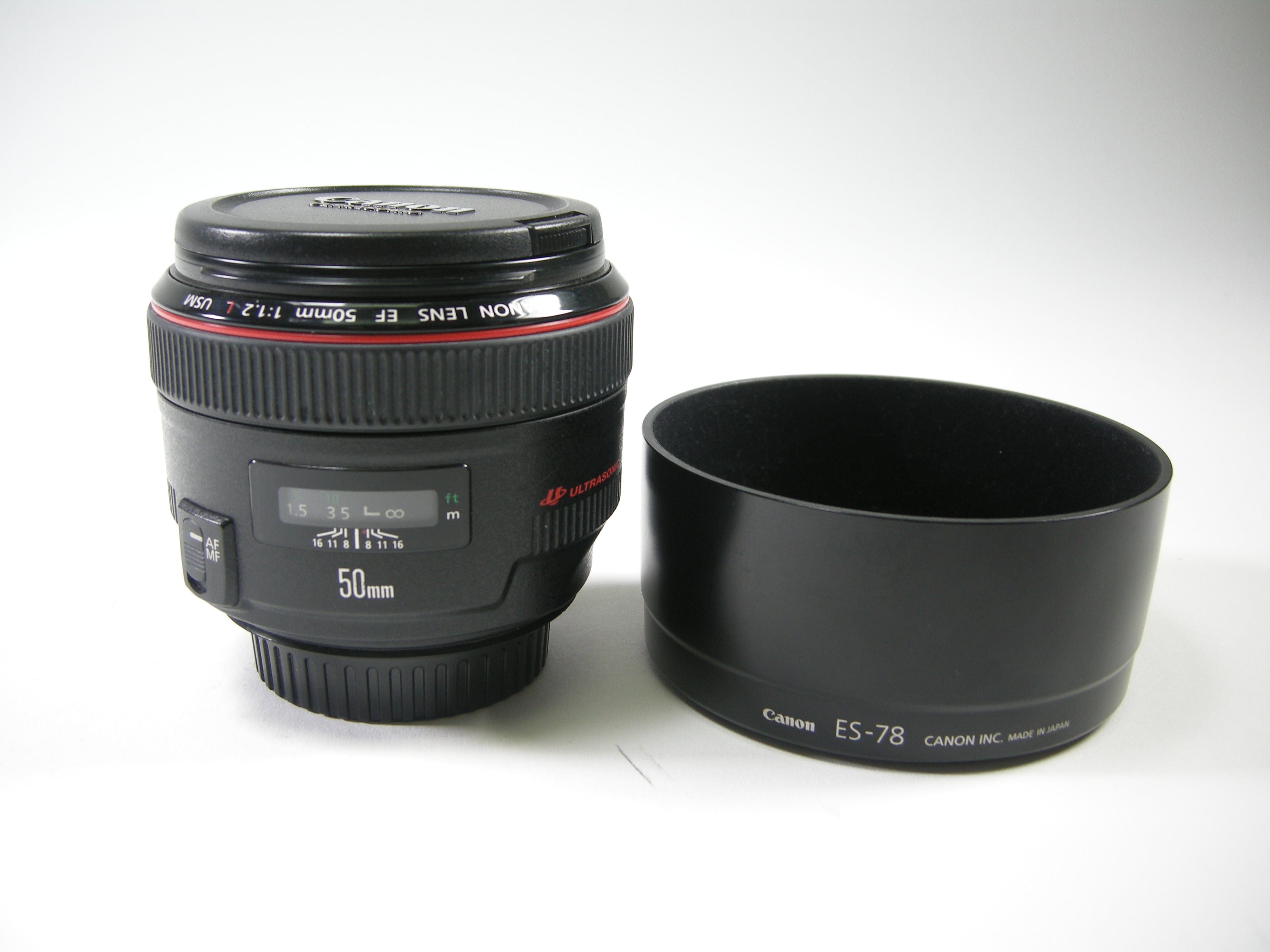 Canon EF 50mm f1.2L USM