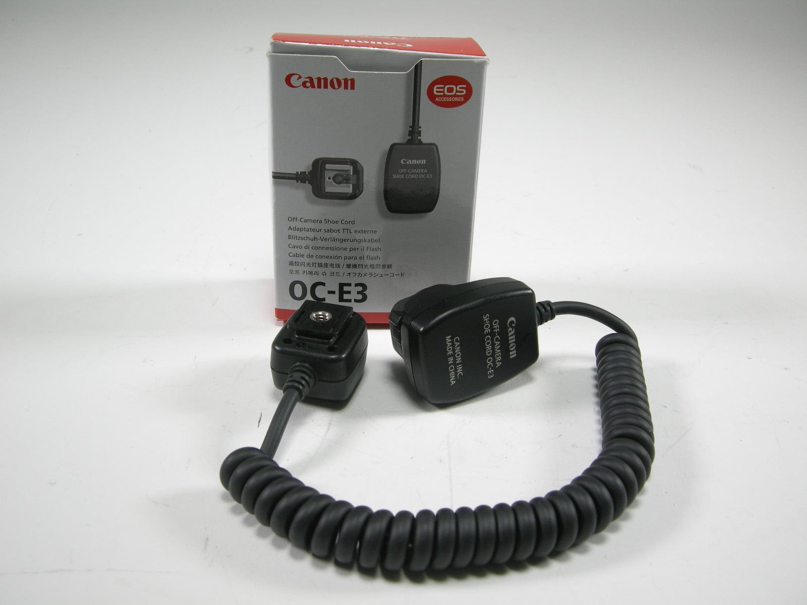 Canon OC-E3 Off Camera Shoe Cord