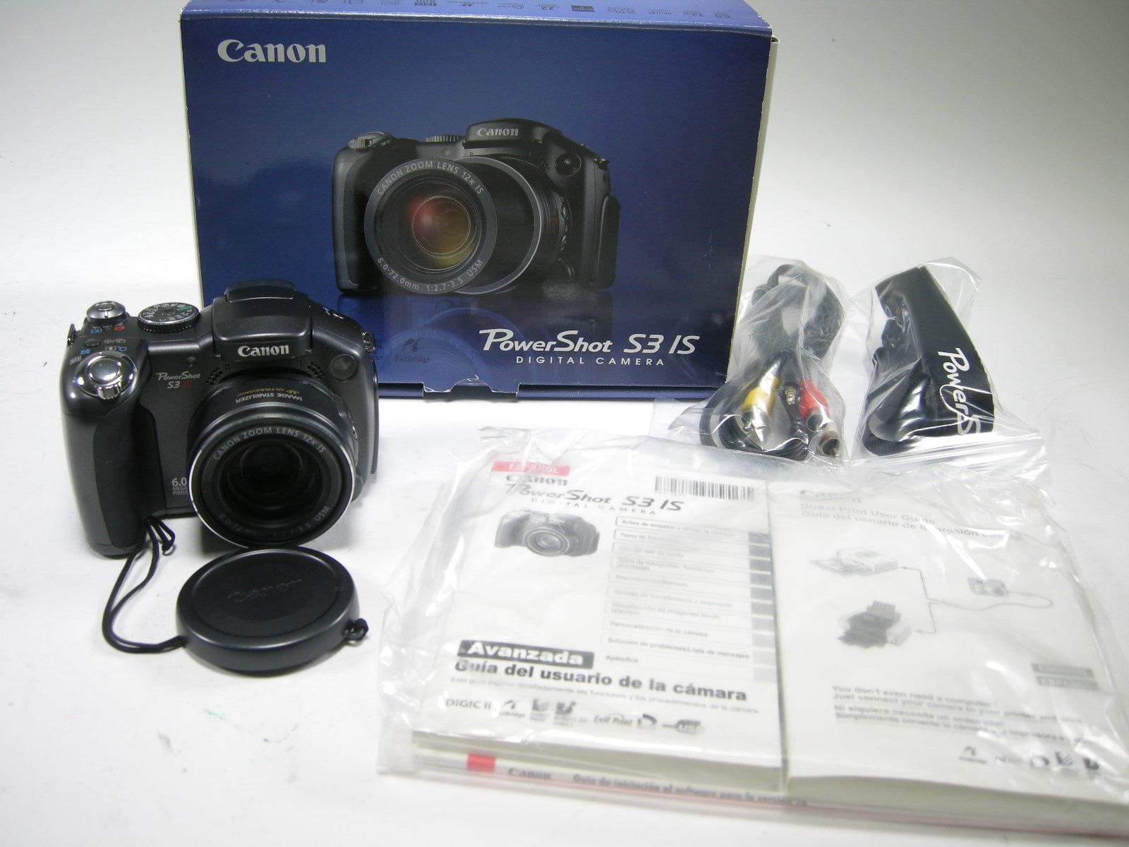 Canon Power Shot S3 IS 6.0mp Digital Camera – Camera Exchange