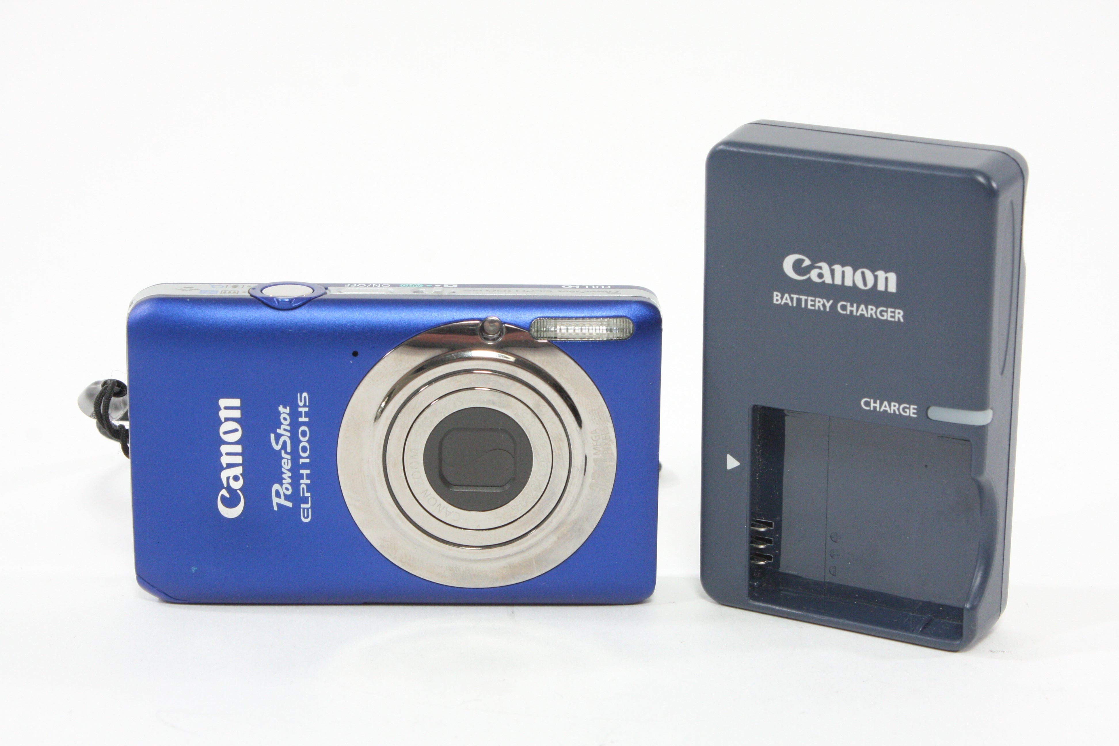 Canon PowerShot Elph 100 HS Digital Camera 12MP (Blue) – Camera 
