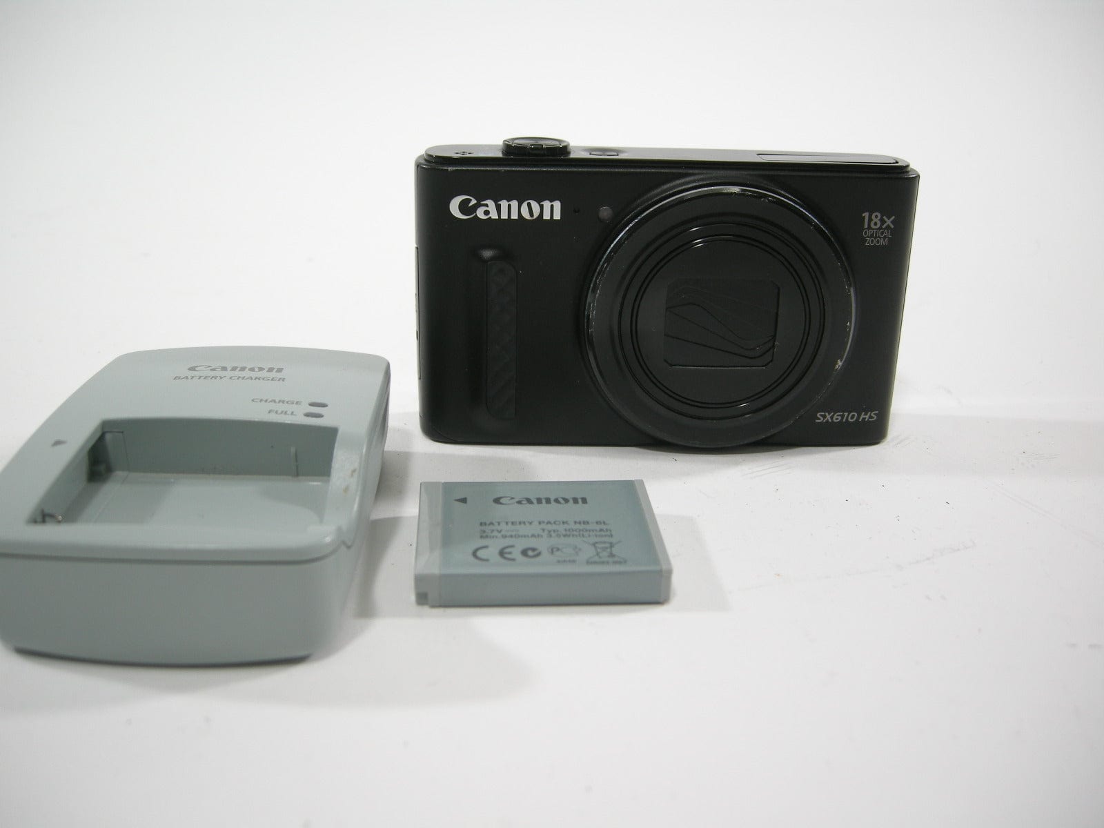 Canon SX610 HS 20.2mp Digital Camera (Black) – Camera Exchange