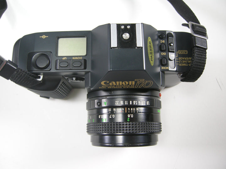 Canon T70 35mm SLR w/50mm f1.8 lens "MINT" 35mm Film Cameras - 35mm SLR Cameras - 35mm SLR Student Cameras Canon 1612674