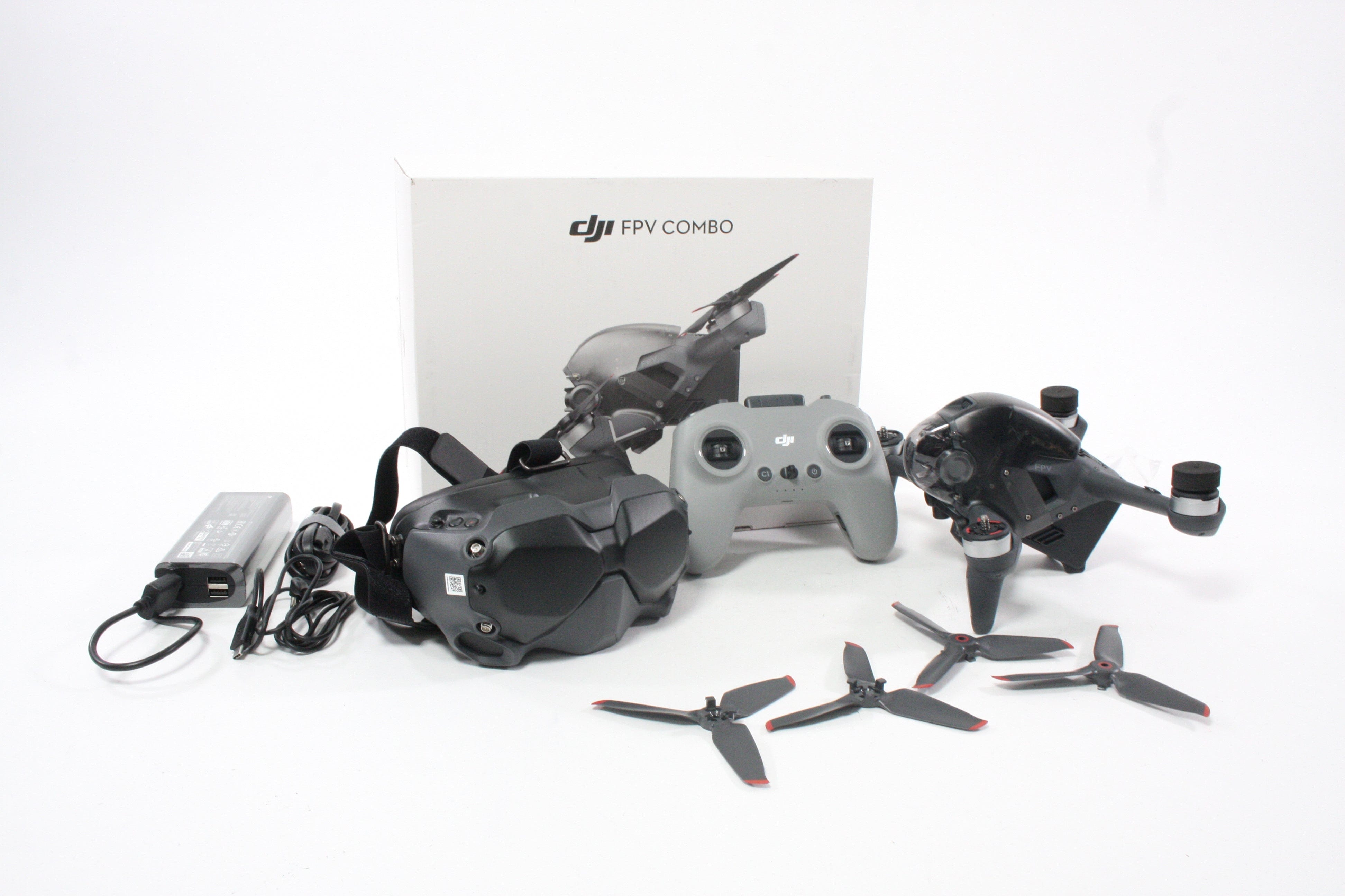 fpv camera and goggles DJI FPV Drone Combo with Goggles V2 and Controller – Camera Exchange