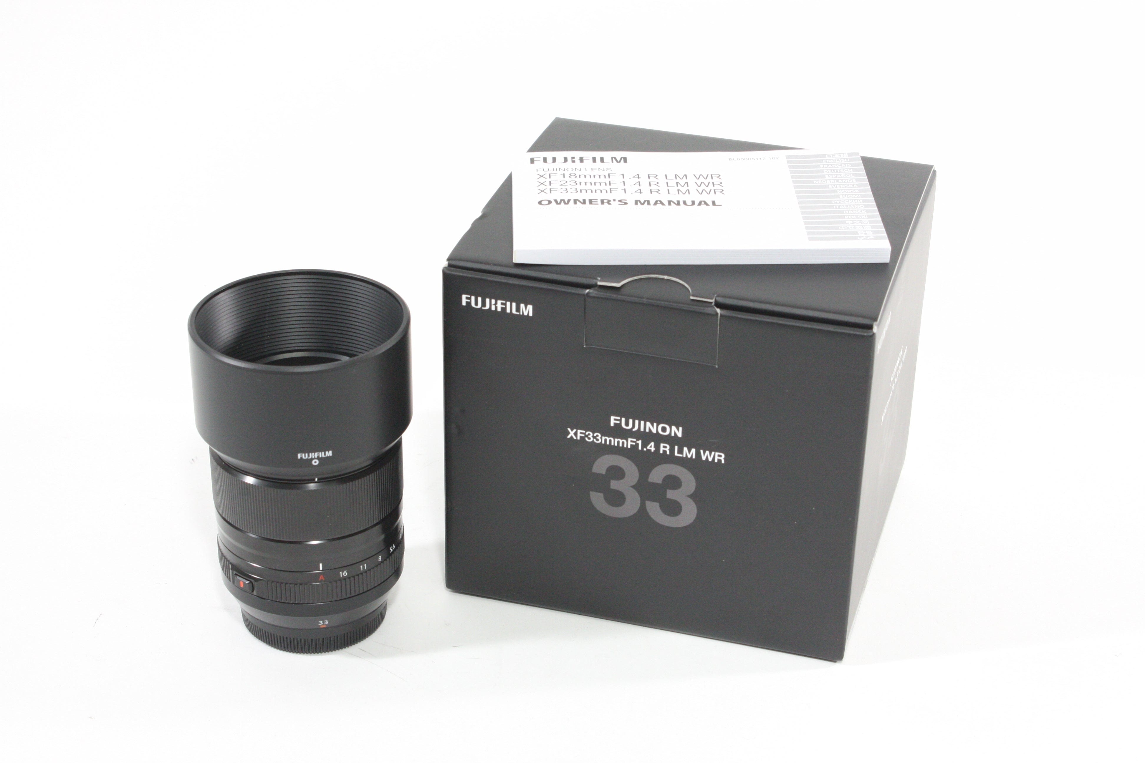 Fujinon XF33mm F1.4 R LM WR – Camera Exchange