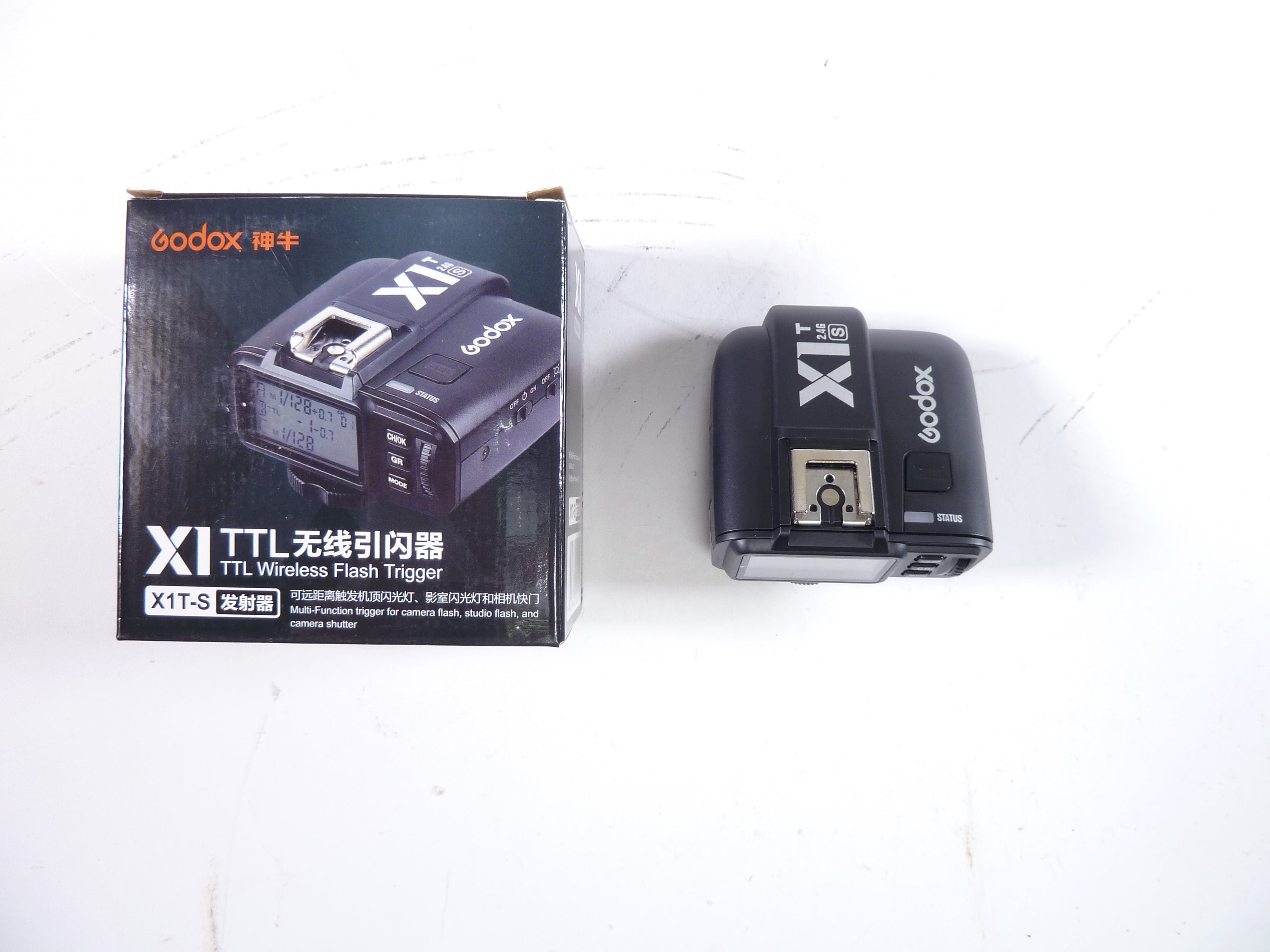 Godox 2.4G E-TTL Wireless LCD Flash Transmitter X1T-C/N/S/O/F For Canon EOS/ Nik Godox 2.4G E-TTL Wireless LCD Flash Transmitter X1T-C/N/S/O/F For Canon EOS/ Nik