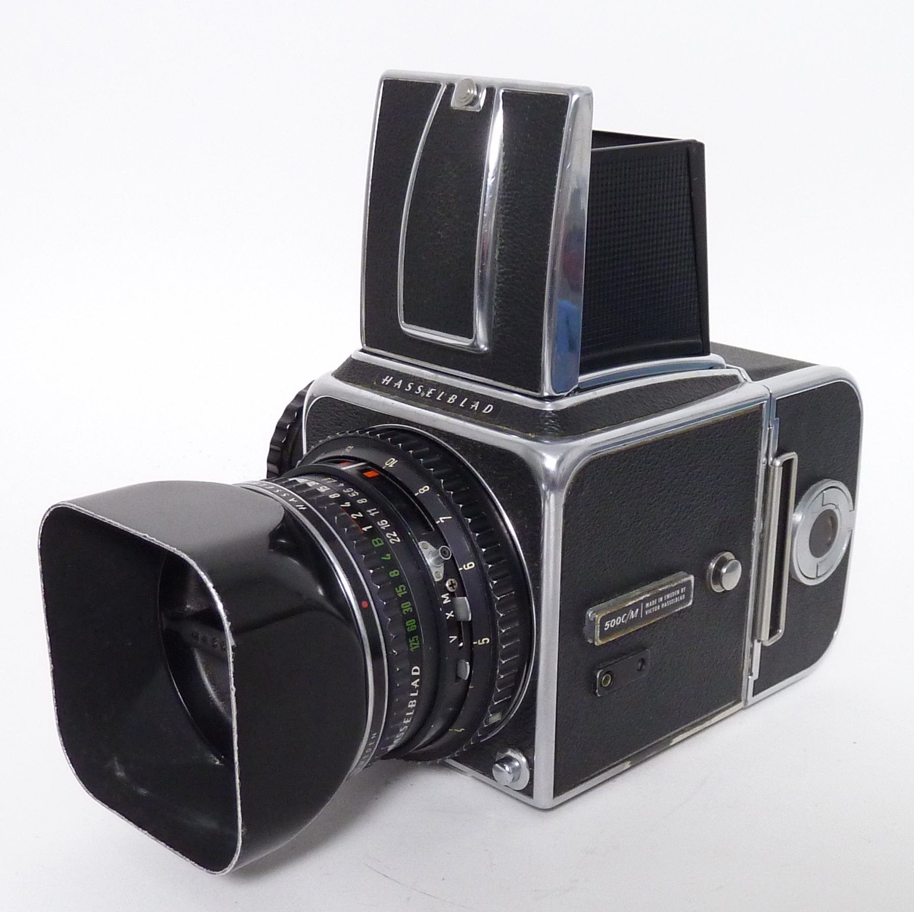 Hasselblad 500C/M with Waist Level- Finder A12 Back Planar