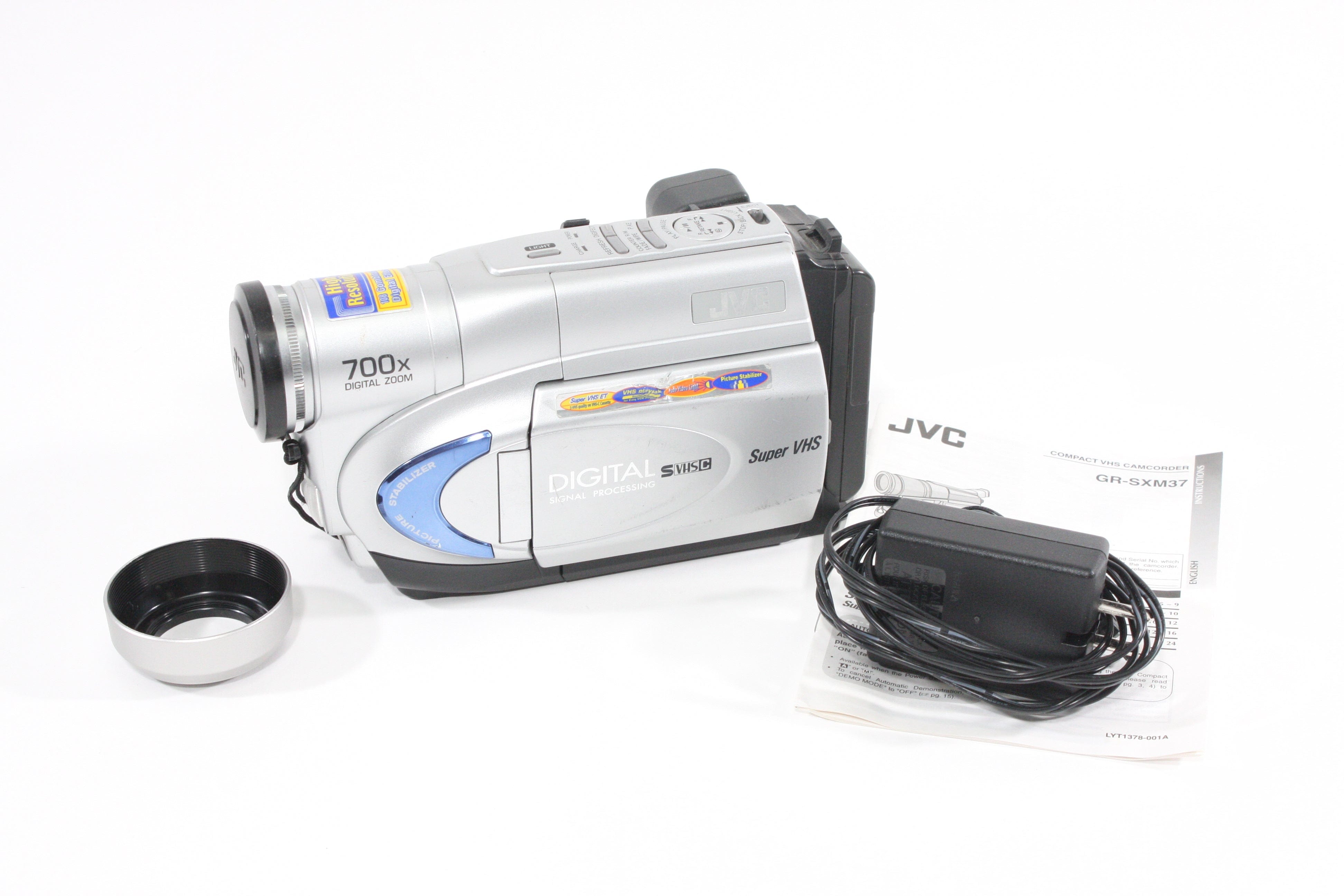 JVC GR-SXM37 Super VHS-C Camcorder – Camera Exchange