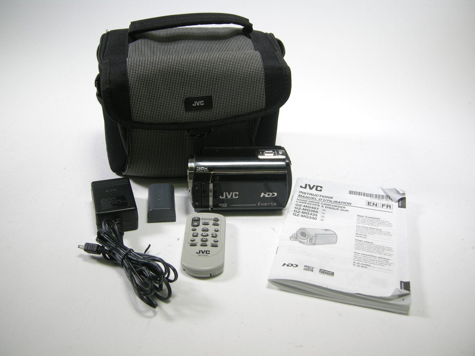 JVC GZ-MG360BU Everio Micro SD Camcorder – Camera Exchange