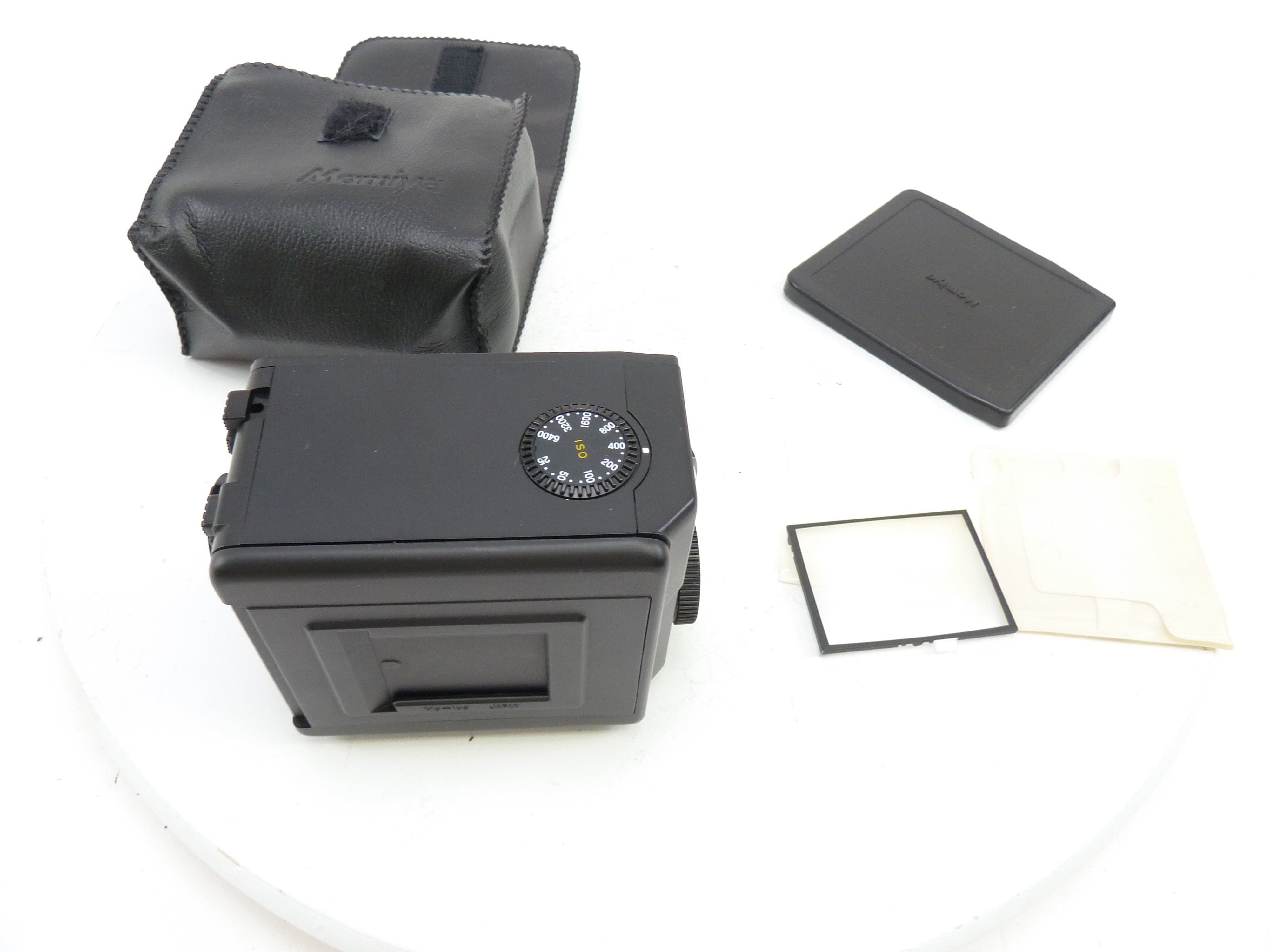 Mamiya 645 Pro 35MM Film Back with Focusing Screen – Camera Exchange