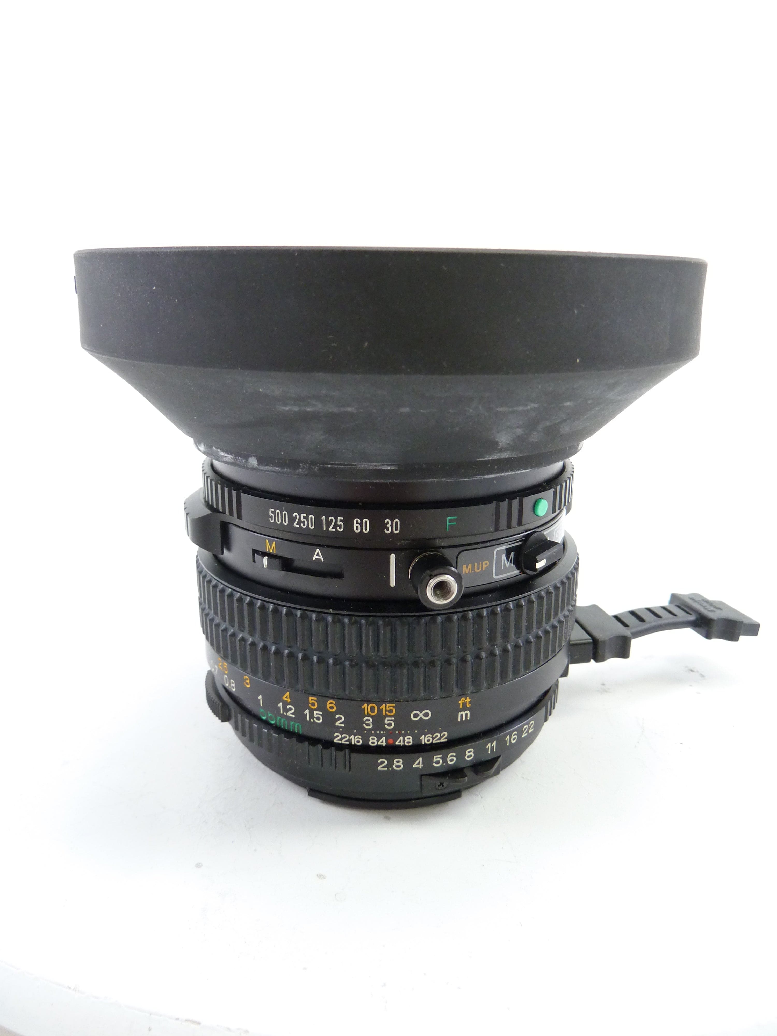 Mamiya 645 Pro 55MM f2.8 N/L Leaf Shutter Lens with Connecting Cable