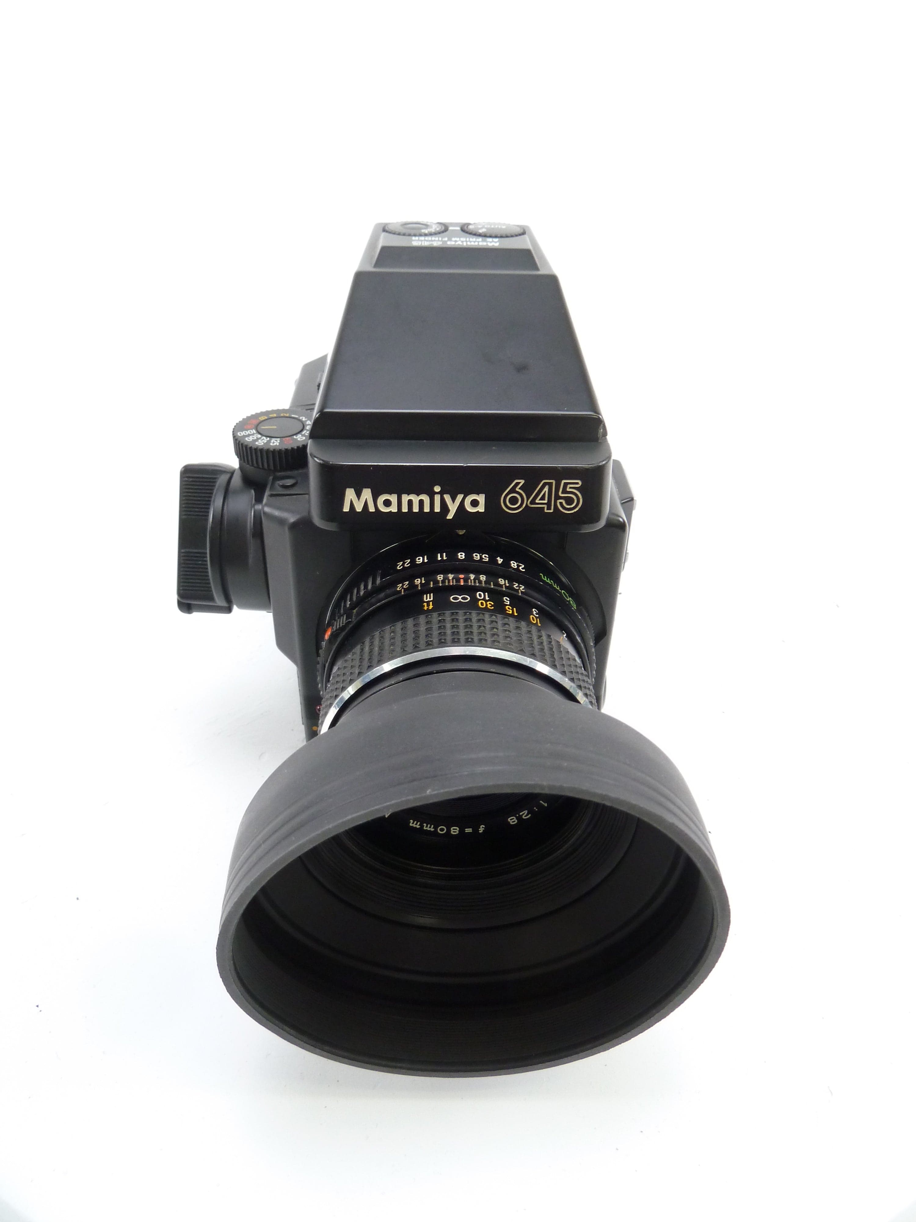 y*い様 MAMIYA 645 SUPER 本体＋80mm f2.8 他アクセサ Mamiya 645 Super Complete Kit with Prism Finder, 120 Back, and
