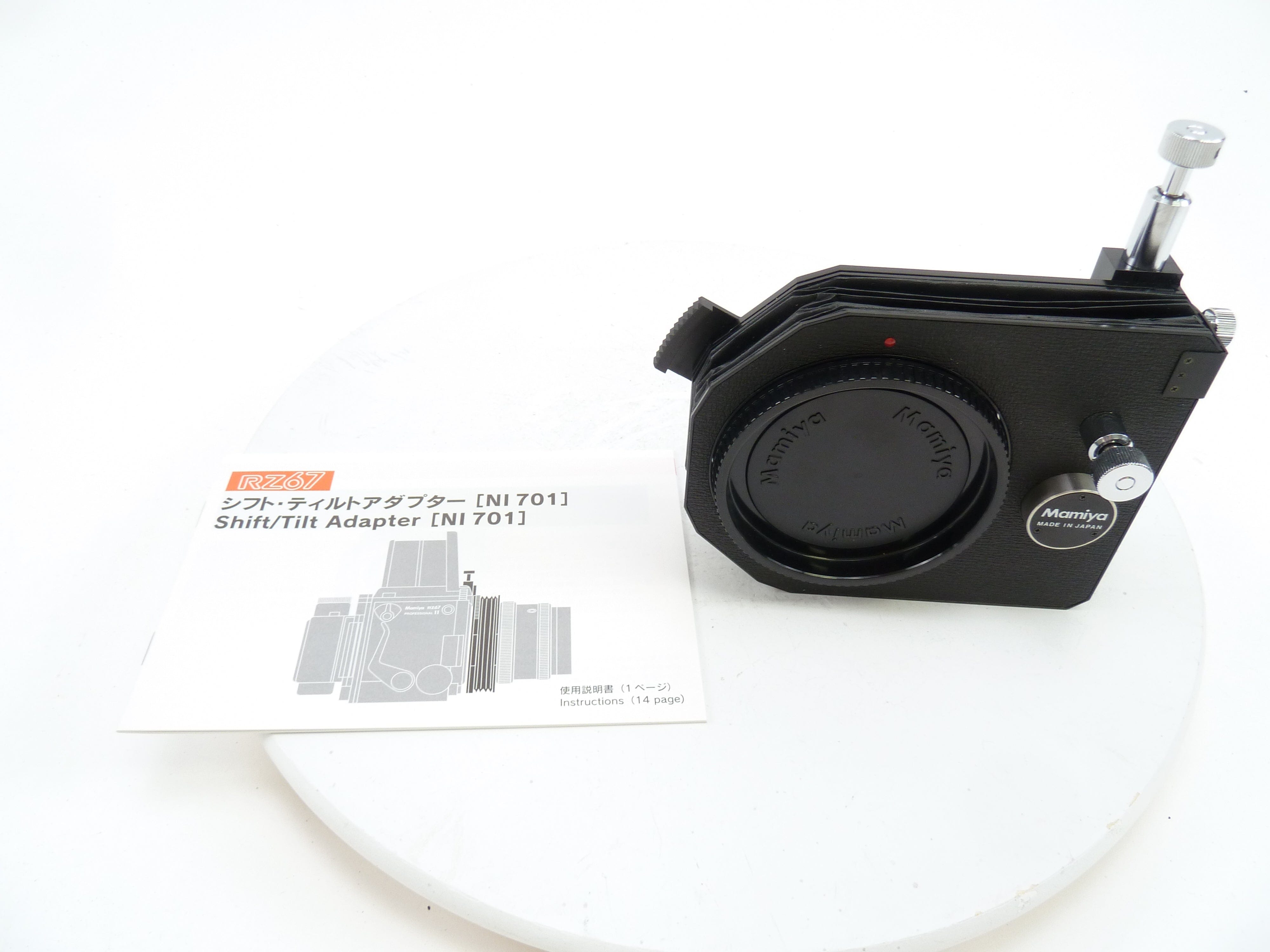 Mamiya RZ Tilt Shift Adapter – Camera Exchange