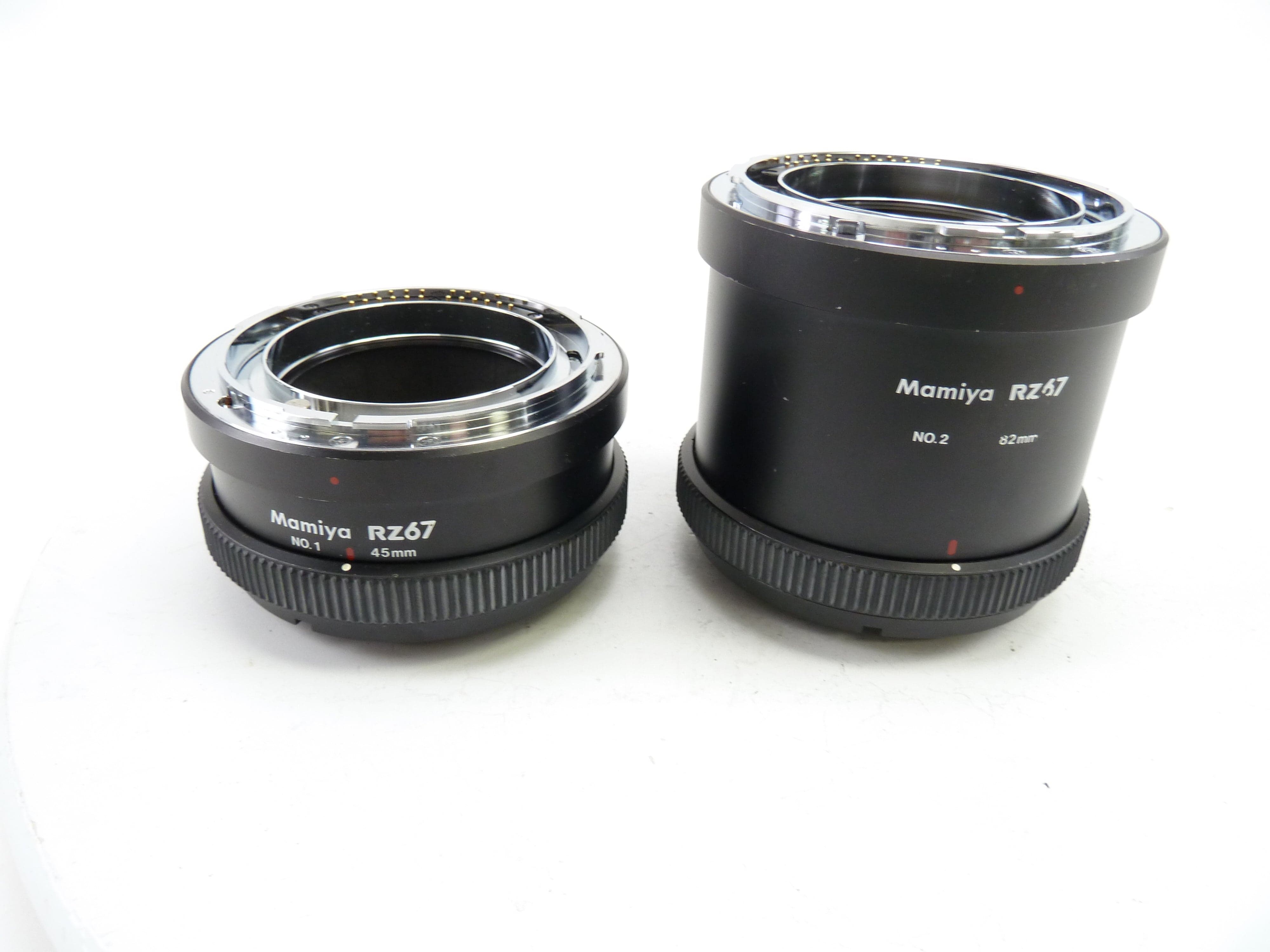 Mamiya RZ67 #1 and #2 Auto Extention Tube Kit – Camera Exchange