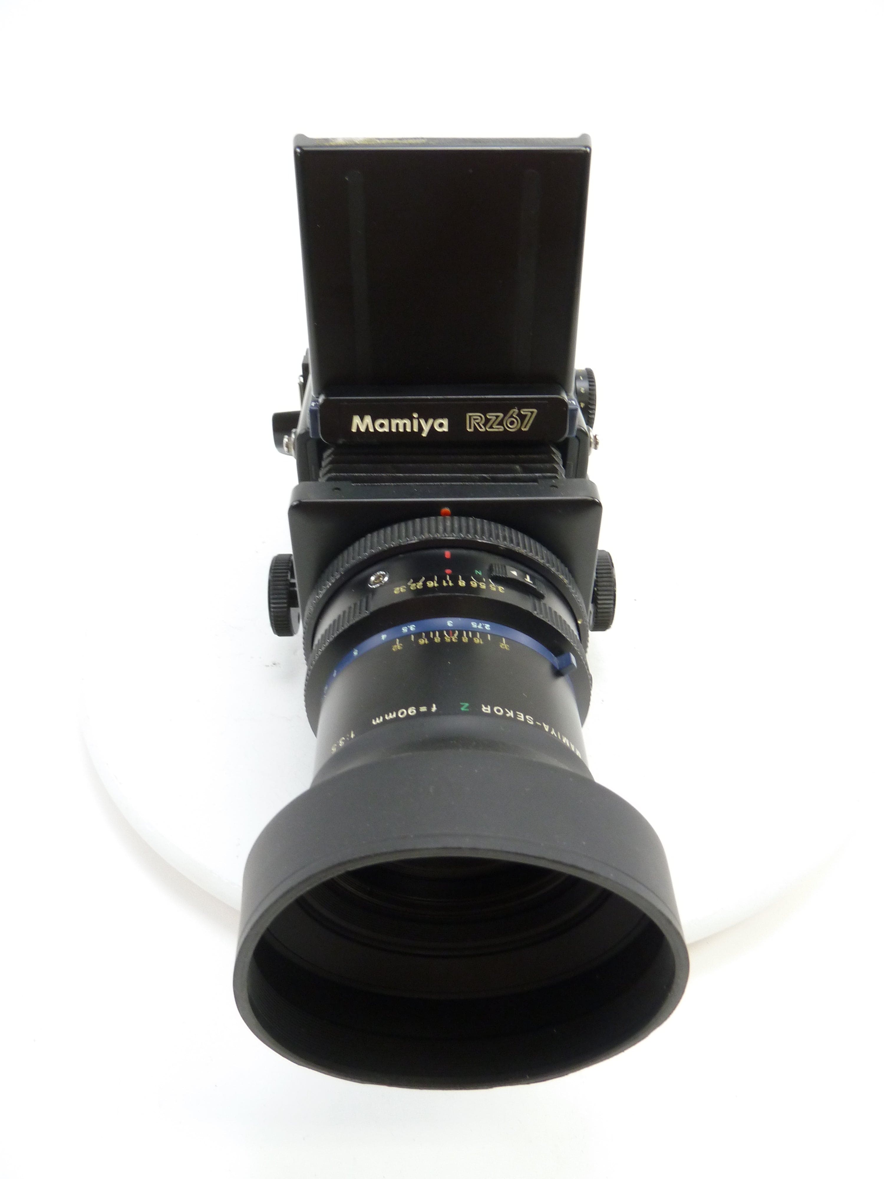 Mamiya RZ67 Camera Outfit with 90MM F3.5 Lens, Pro 120 Back, and WLF