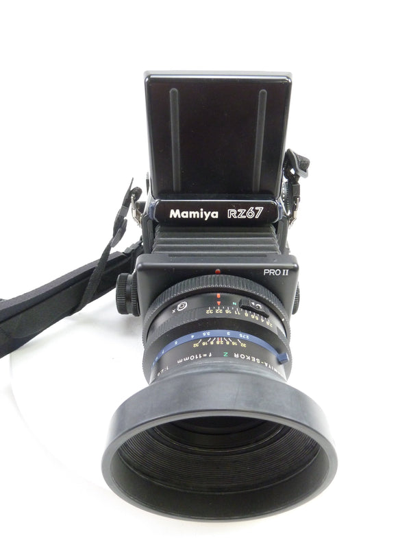 Mamiya RZ67 Pro II Camera Outfit with 110MM F2.8 W Lens, 120 Pro II Back, and WLF Medium Format Equipment - Medium Format Cameras - Medium Format 6x7 Cameras Mamiya 1252444