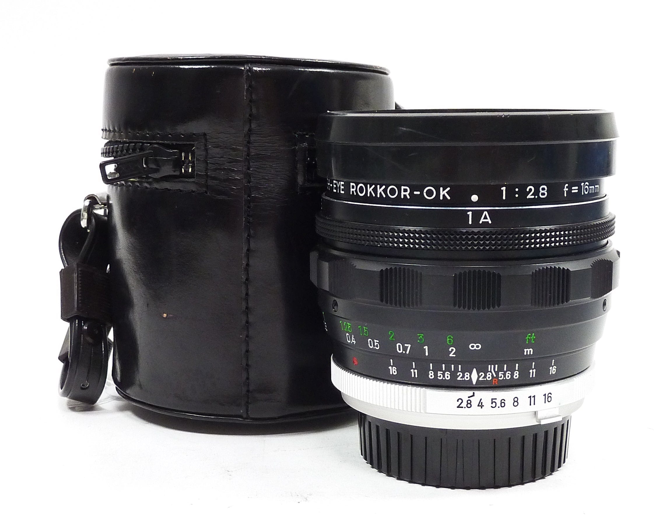 Minolta Rokkor 16mm Fisheye MC Lens - f⁄2.8 7.5mm MD Review OK The