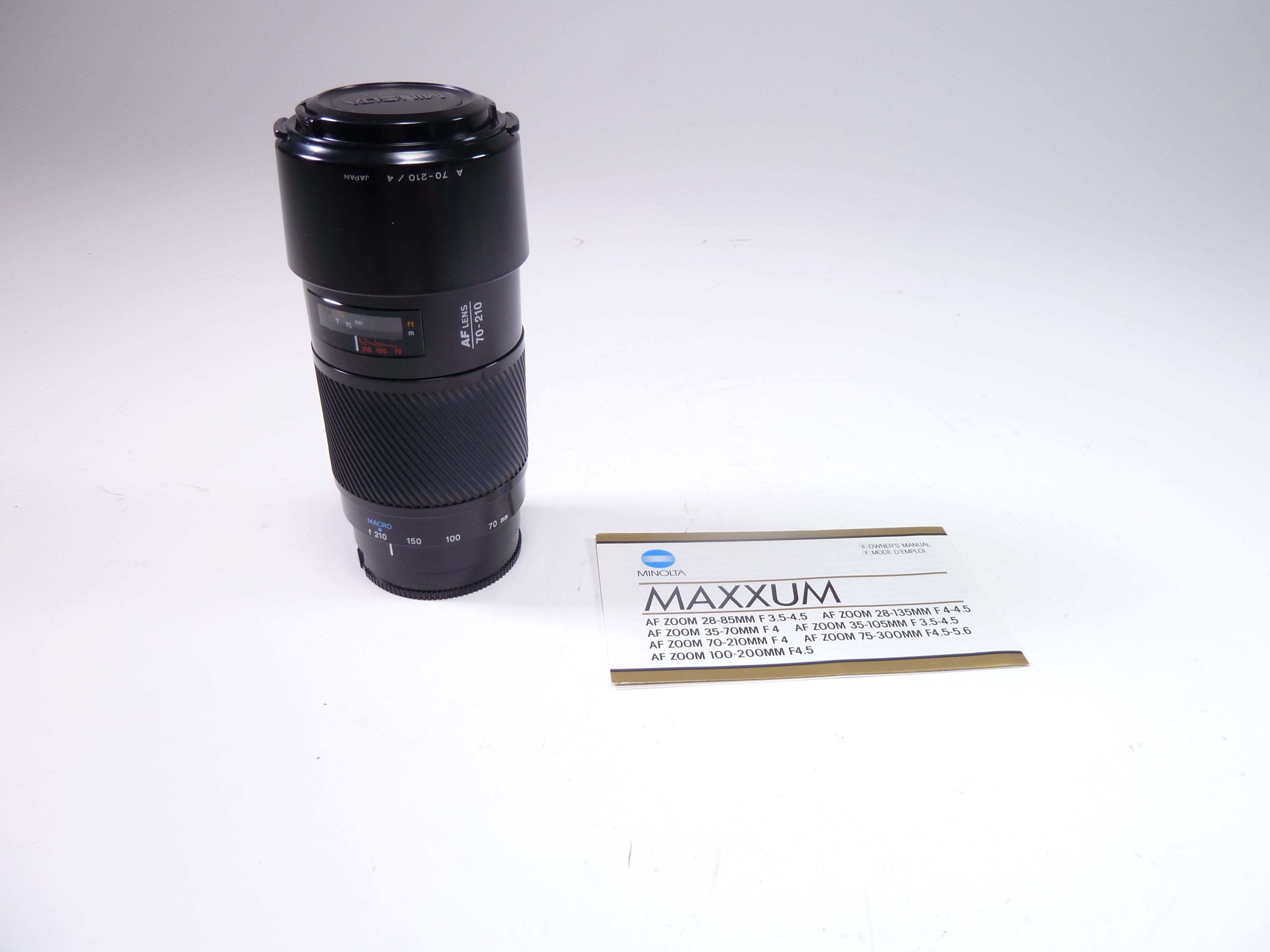 Minolta Maxxum 70-210mm f/4 for A mount – Camera Exchange