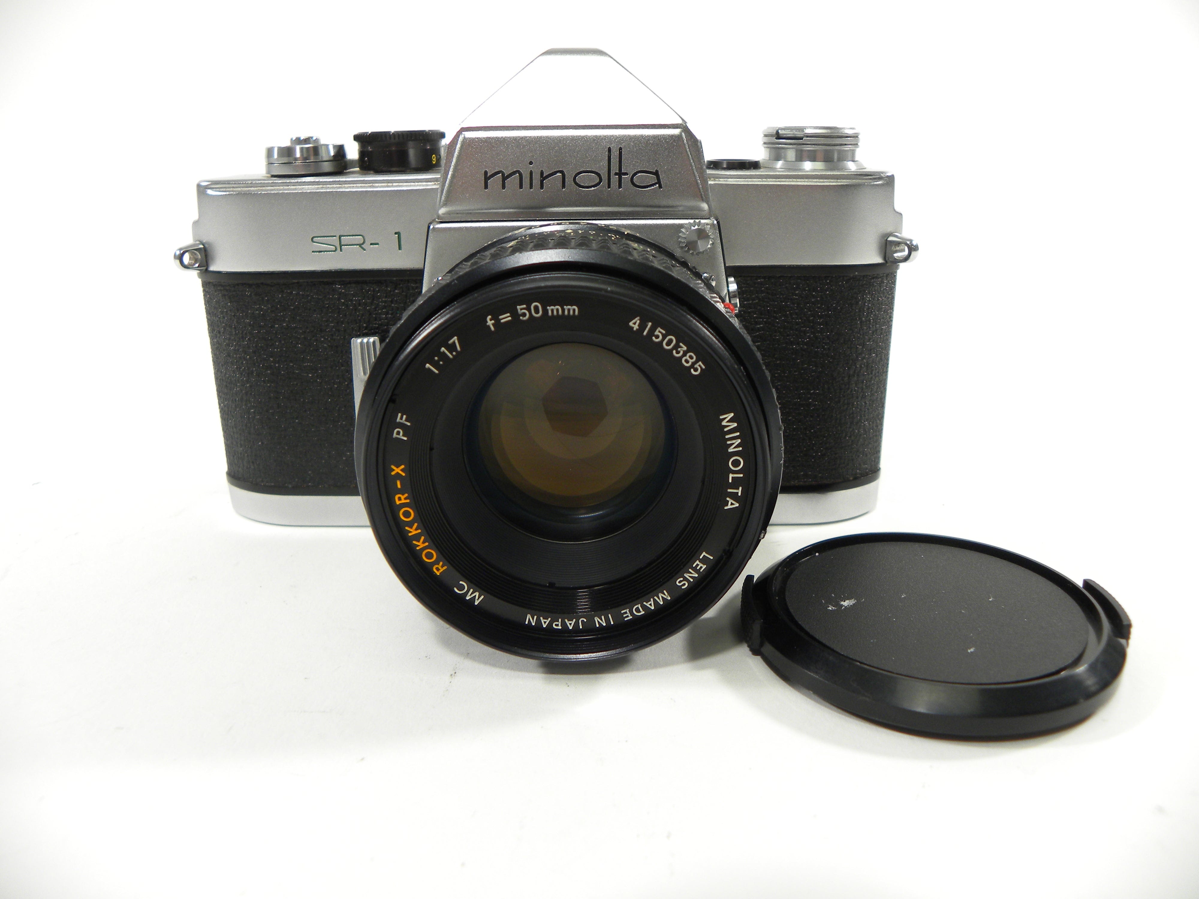 MINOLTA SR-1s MC ROKKOR-PF 55mm f1.7 687 Minolta SR-1 35mm SLR w