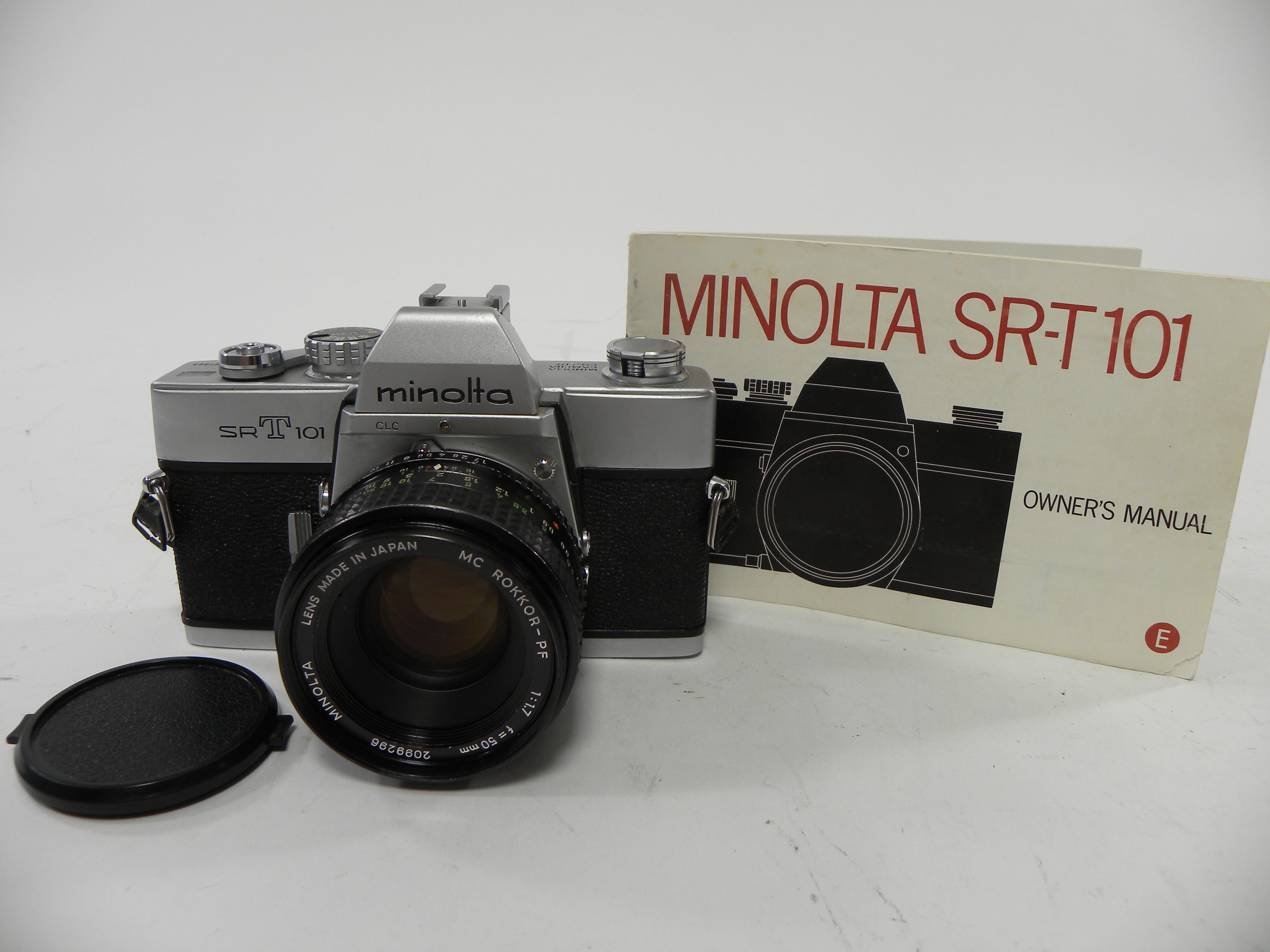 ミノルタSR-T 101 ブラック 50mm/1:1.7 Minolta SR-T 101 + 50mm f1.7