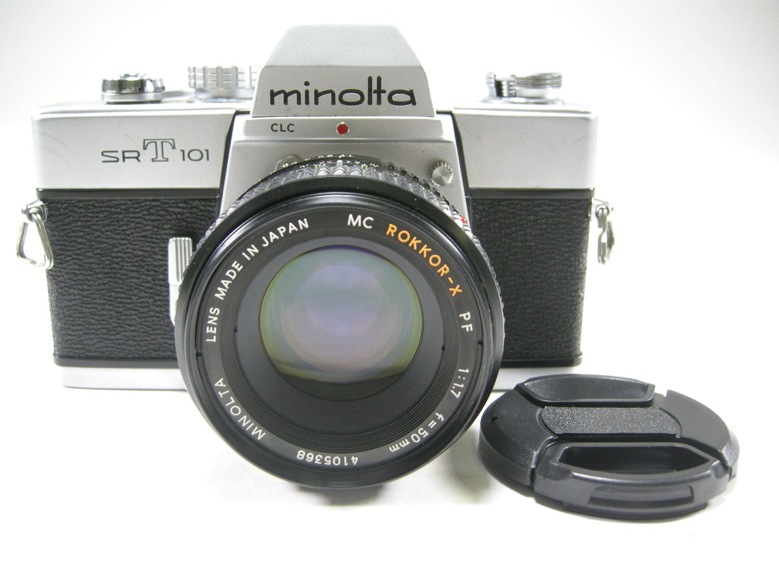 Minolta SRT 101 35mm SLR w/MC Rokkor-X PF 50mm f1.7