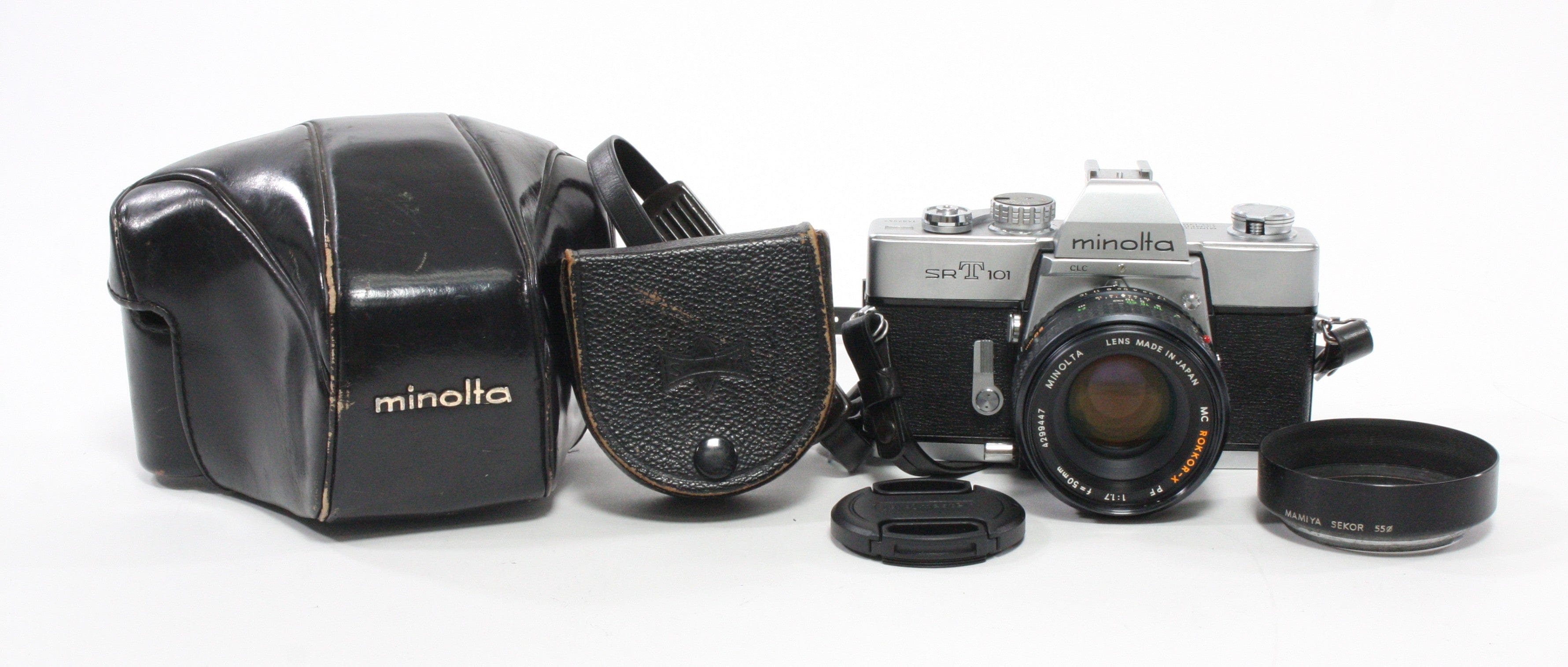 Minolta SRT 101 with 50mm Lens with Accessories – Camera