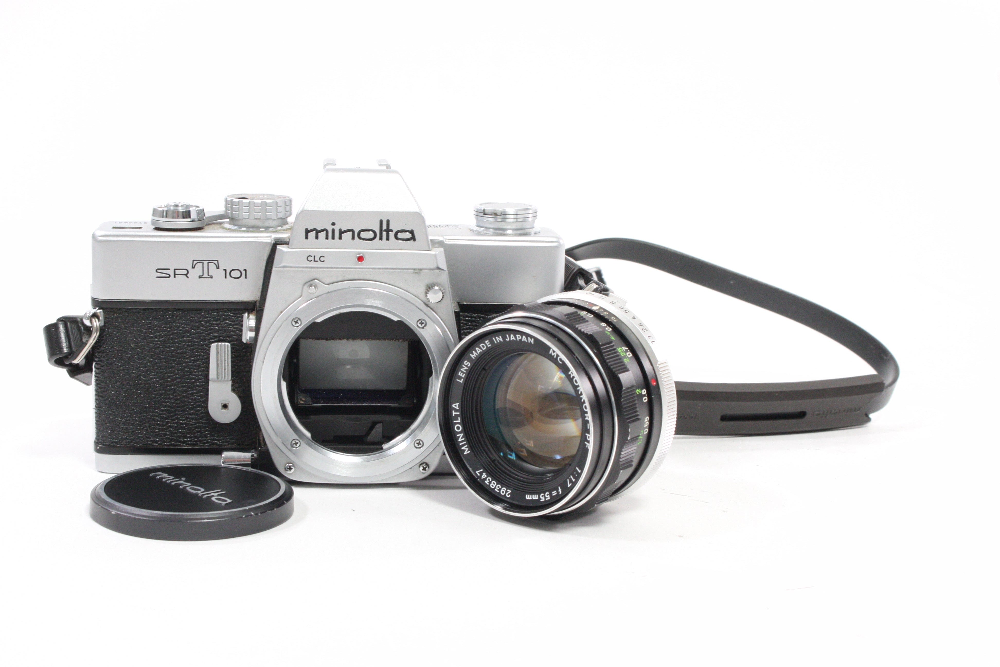 Minolta SRT 101 with 55mm f/1.7 Lens – Camera Exchange