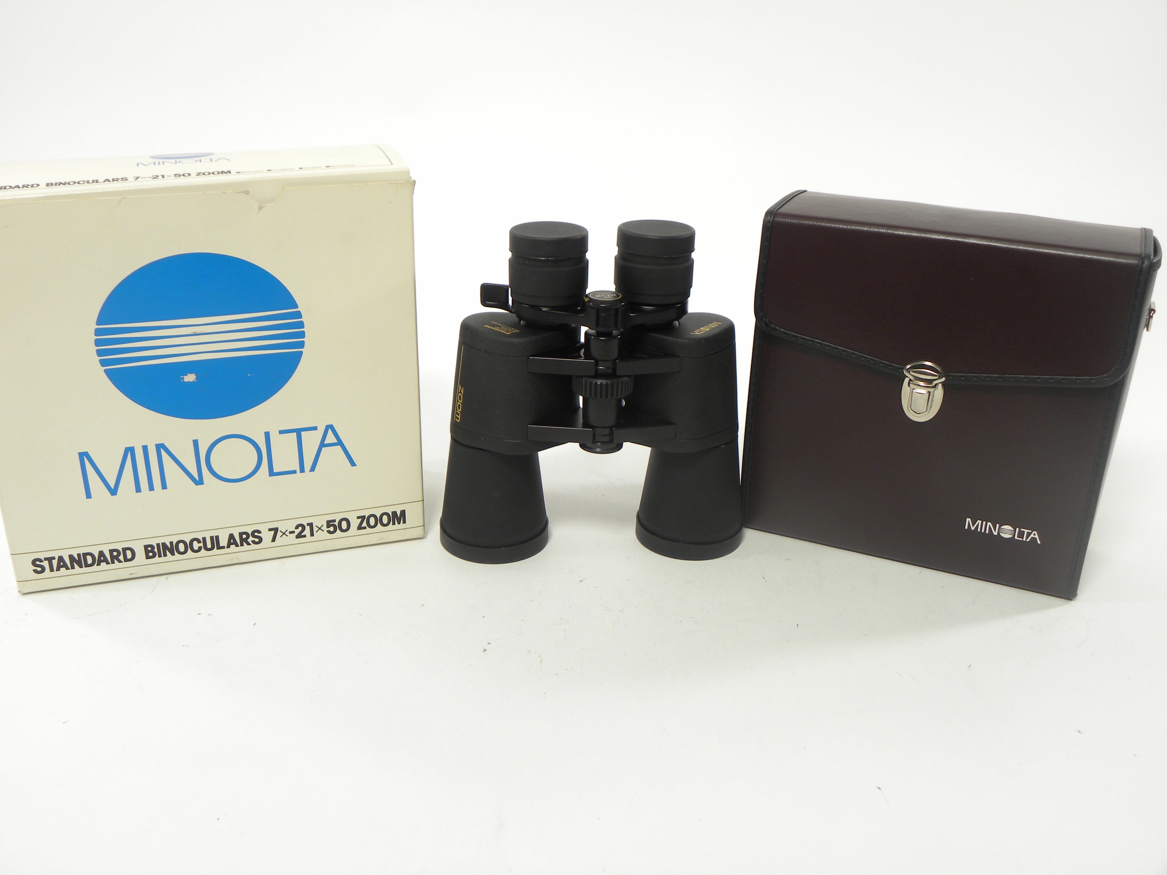 Minolta Standard Binoculars 7x21x50 Multicoated Zoom – Camera Exchange