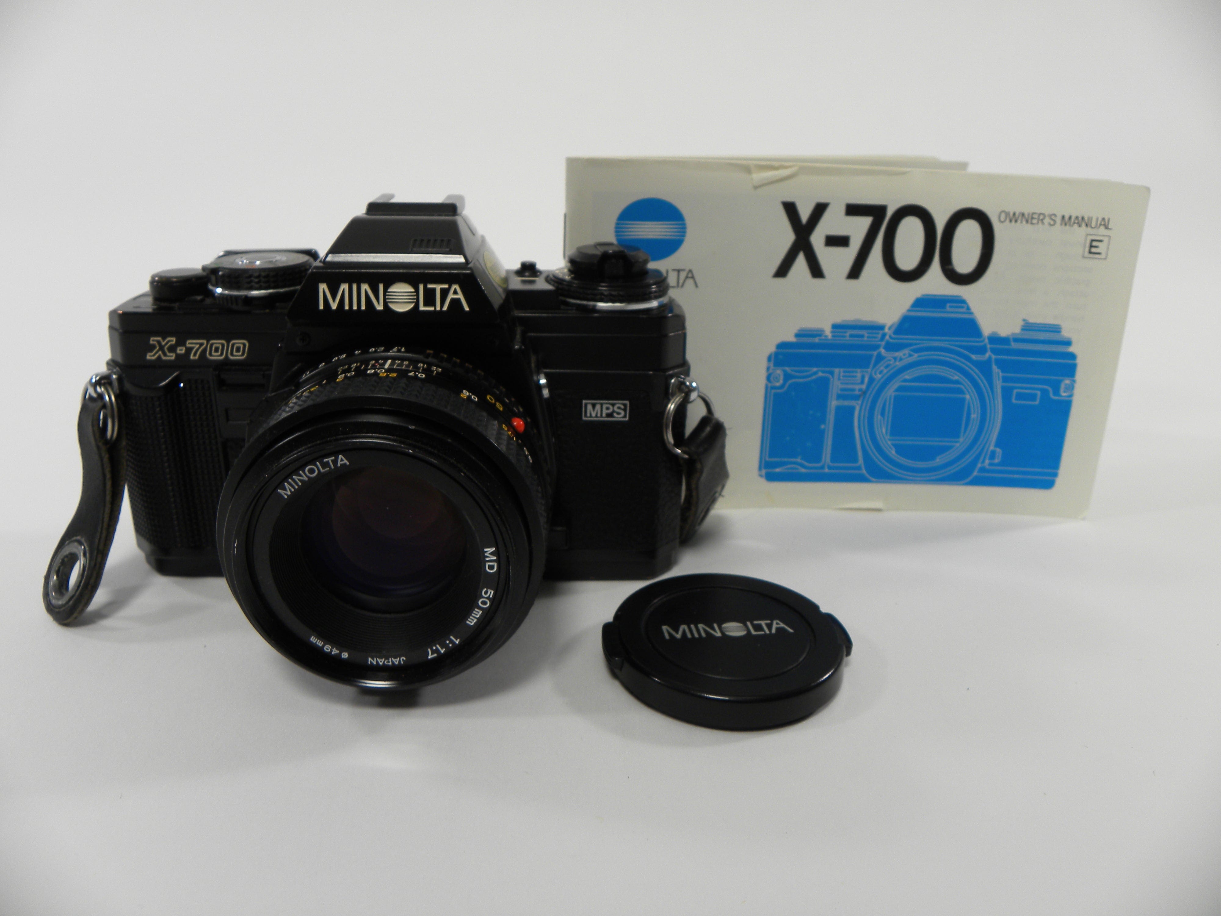 Minolta X-700 35mm SLR w/MD 50mm f1.7 – Camera Exchange
