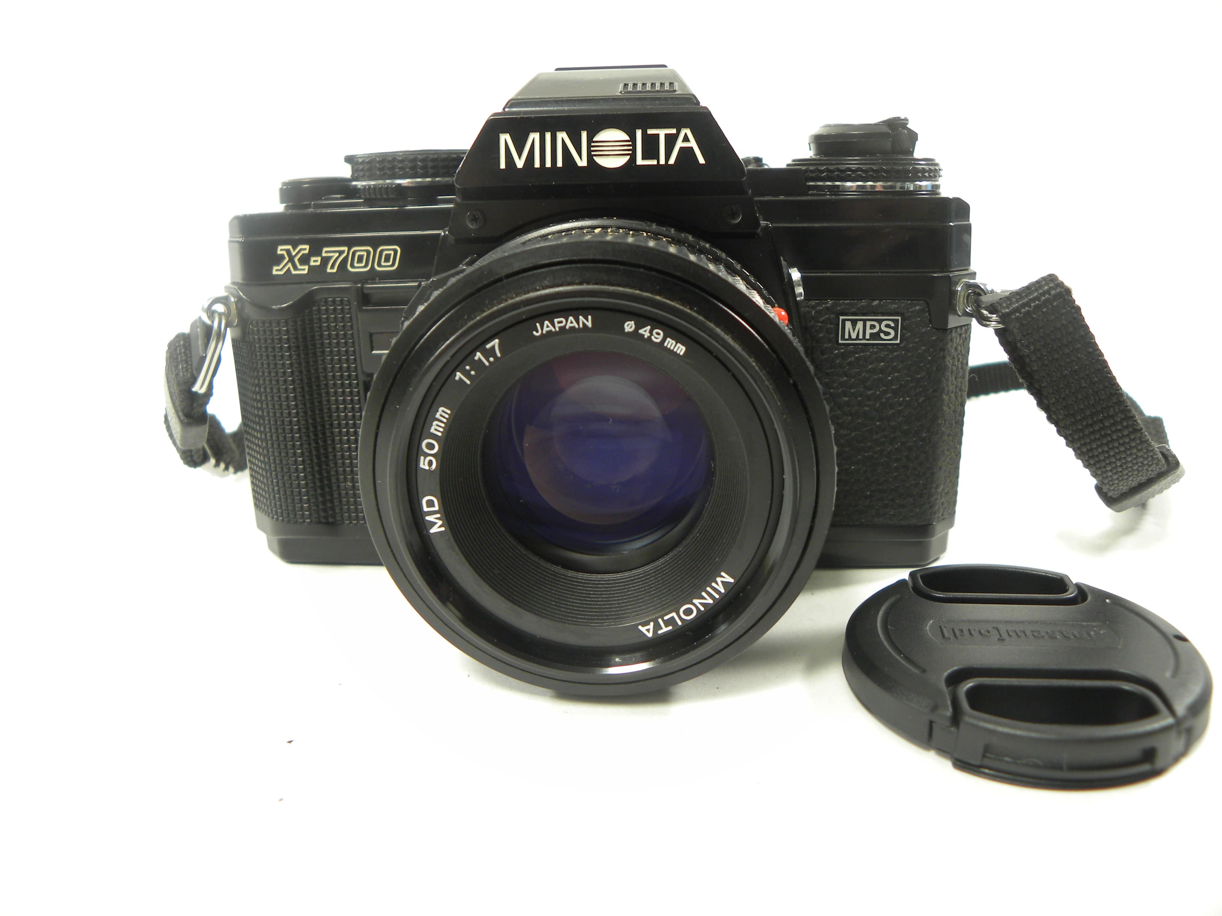 Minolta X-700 35mm SLR w/MD 50mm f1.7 – Camera Exchange