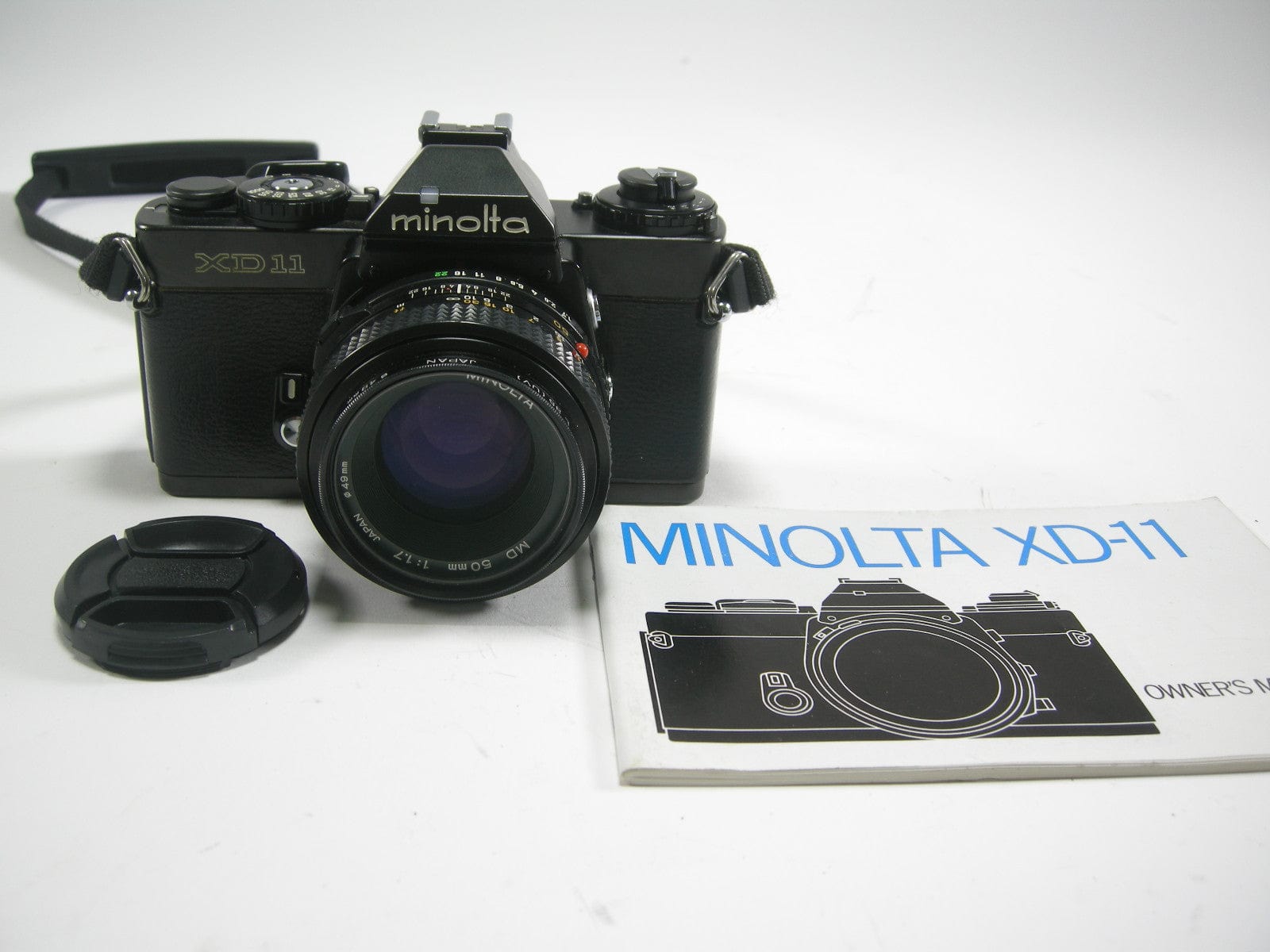 Minolta XD-11 35mm SLR w/MD 50mm f1.7 – Camera Exchange