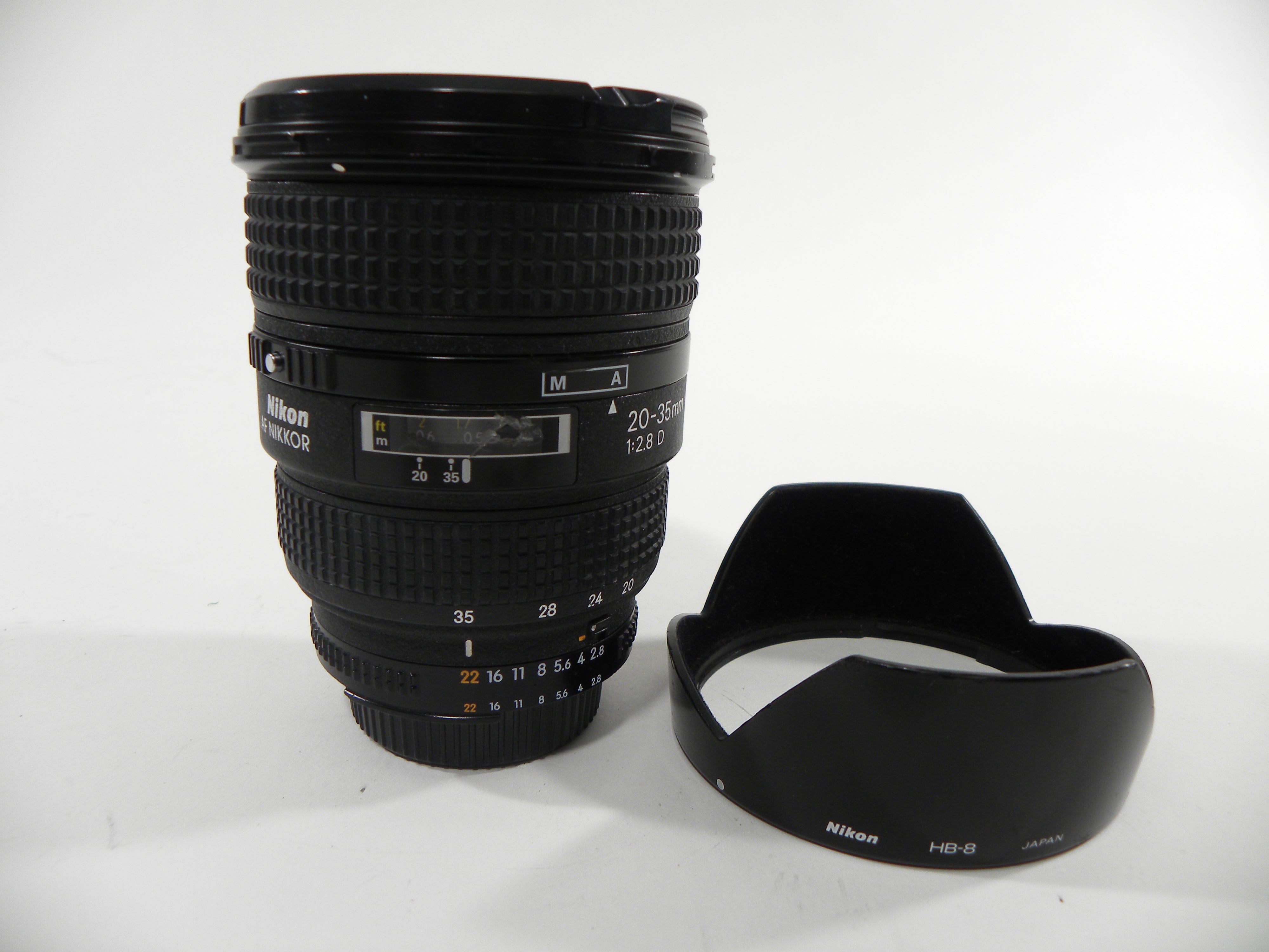 Nikon AF Nikkor 20-35mm f2.8D lens (AS-IS) PLEASE READ! – Camera