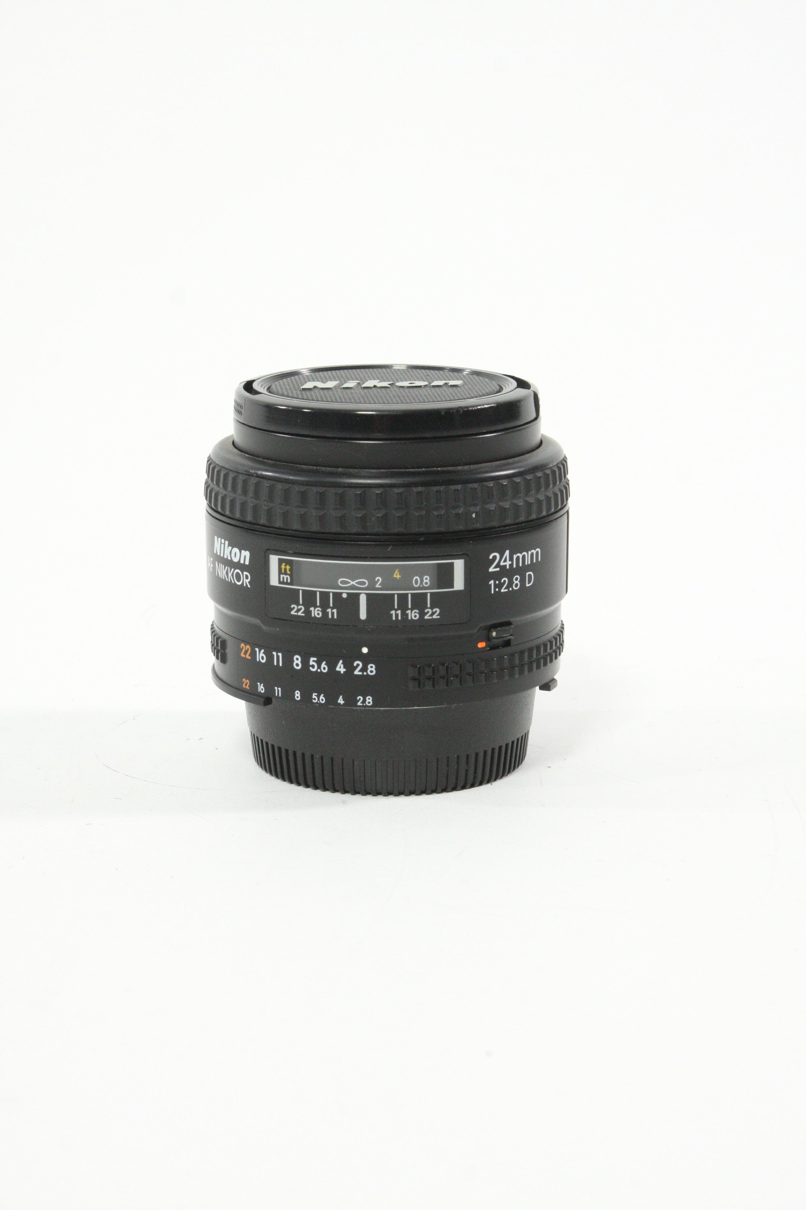 Pare-Soleil Métal 52mm HN-1 Pour Nikon Nikkor AF 24mm F/2.8D - Cache Objectif Rond Noir Anti-Reflets
