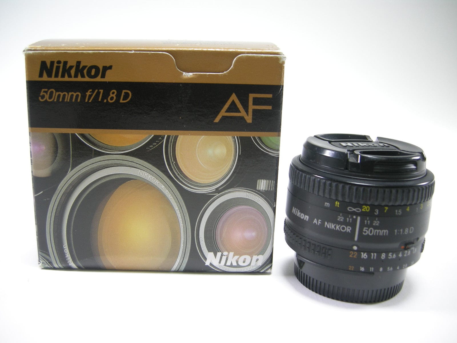 Nikon AF Nikkor 50mm f1.8D lens – Camera Exchange