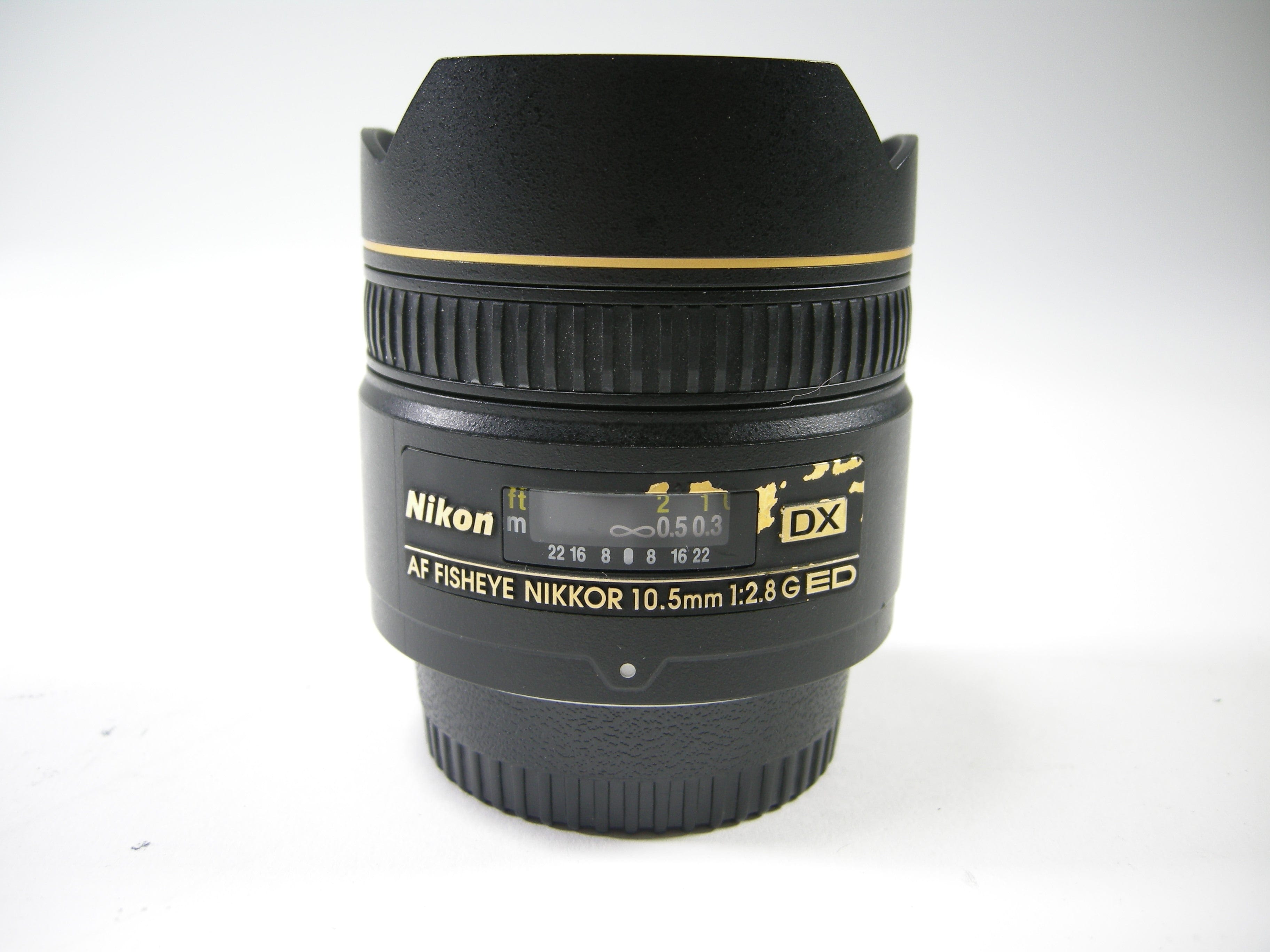 Nikon NIKKOR AF Fisheye 10.5mm F2.8 G ED – Objectif Occasion