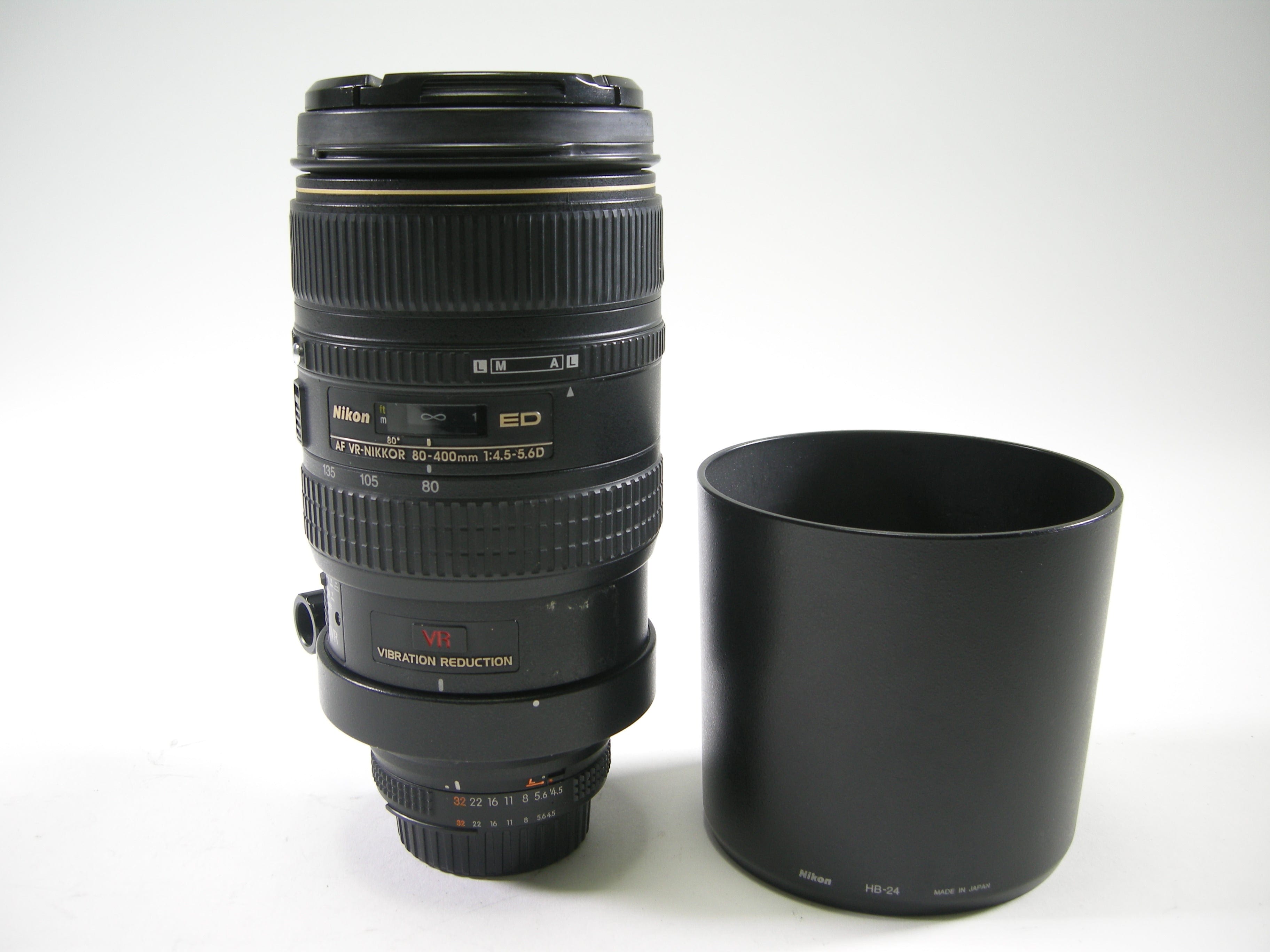 Nikon AF Nikkor VR ED 80-400mm f4.5-5.6D – Camera Exchange