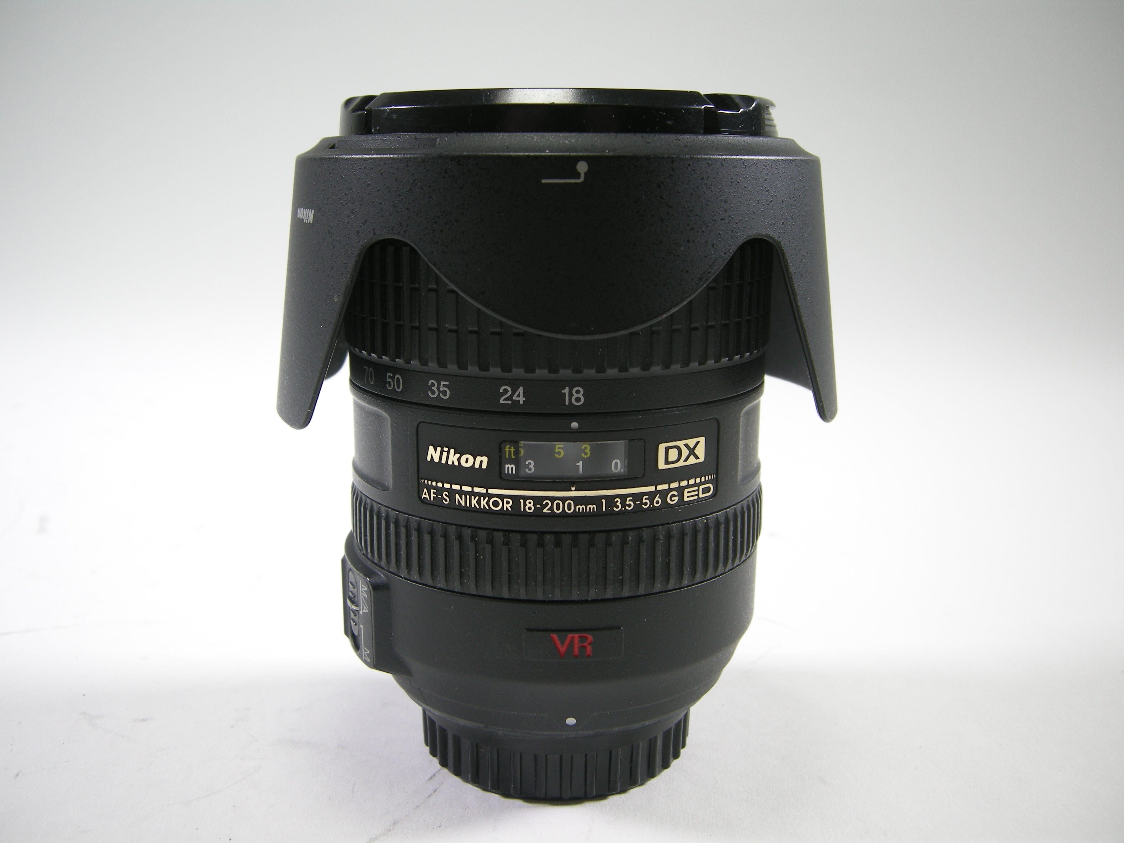 Nikon AF-S Nikkor DX VR ED IF 18-200mm f3.5-5.6G – Camera Exchange