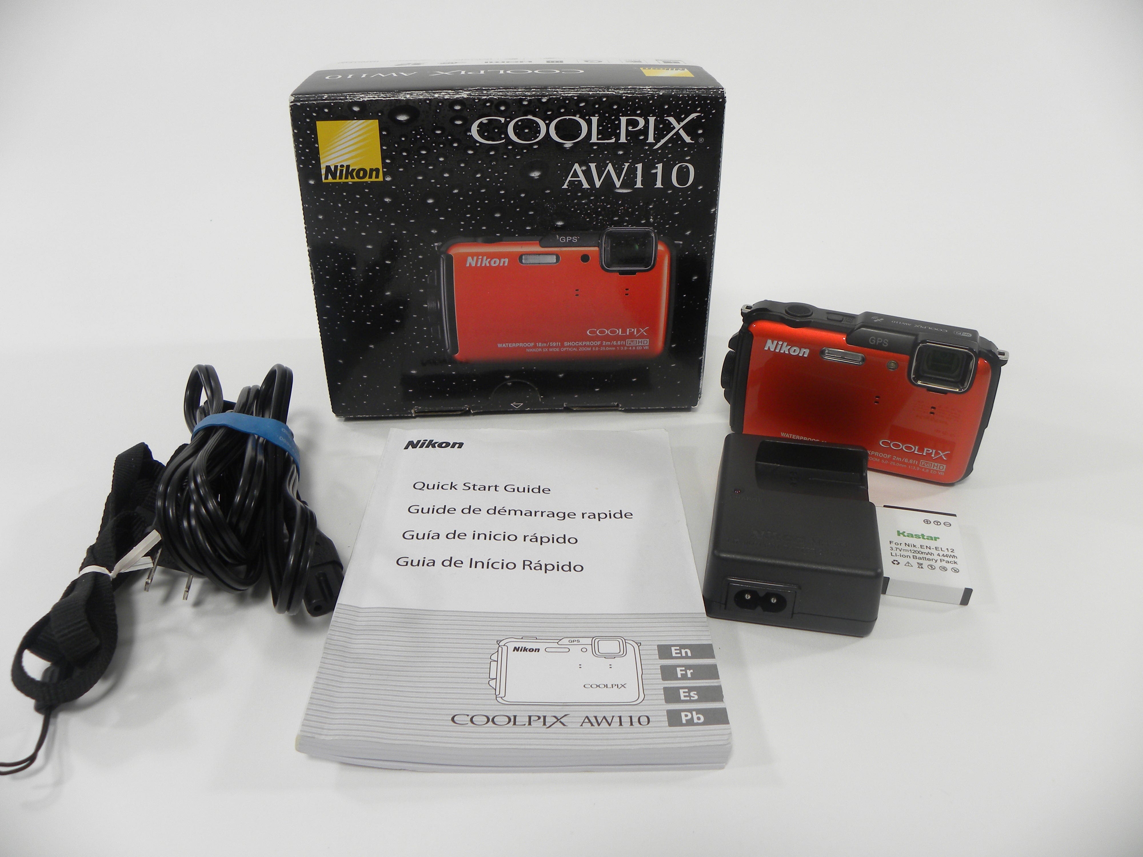 Nikon Coolpix AW110 16.0mp Digital Waterproof camera – Camera Exchange