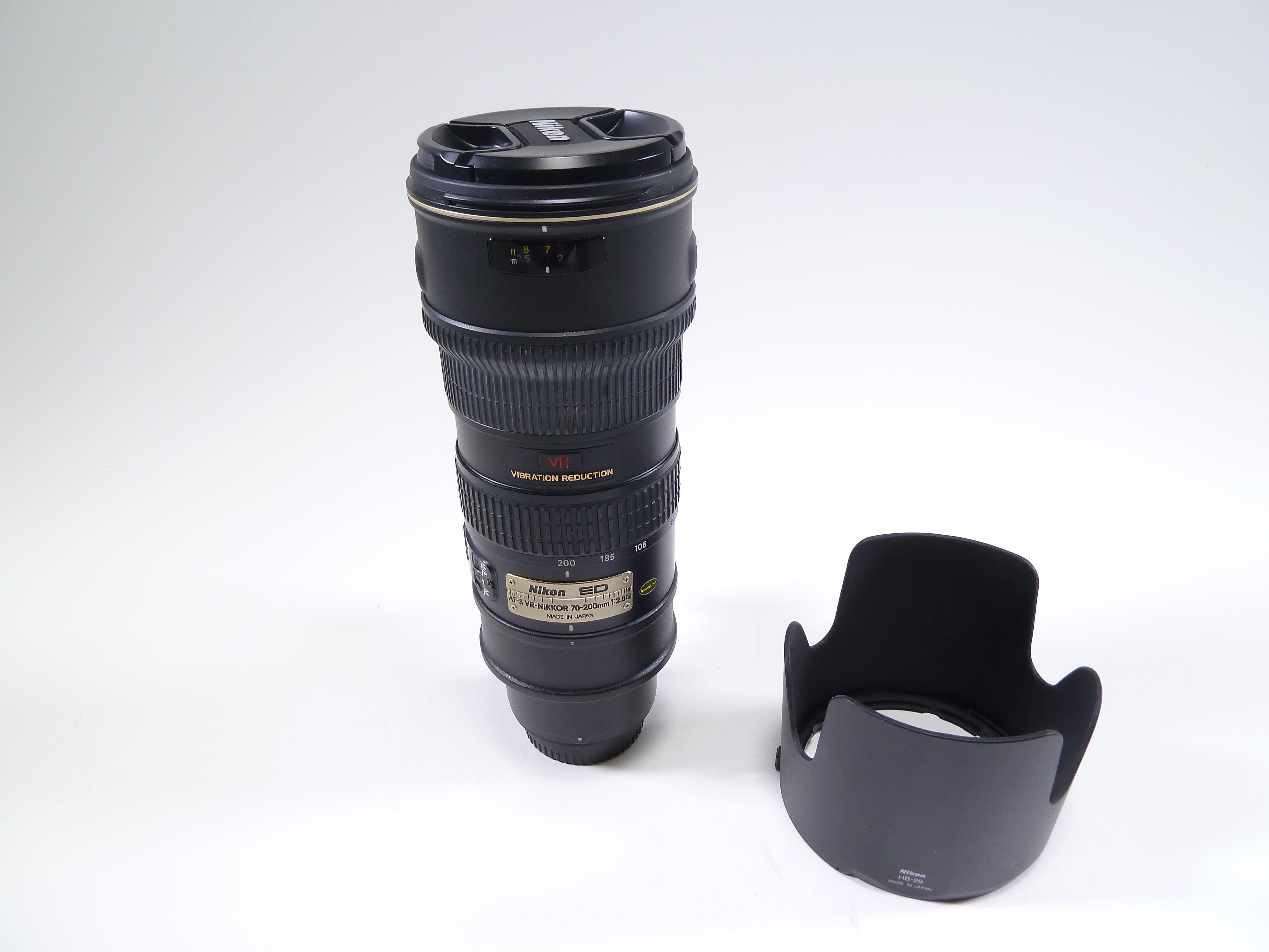 NIKON NIKKOR ED AF-S VR 70-200 2,8 G - Objectif D'occasion (mise Au Point Manuelle HS)