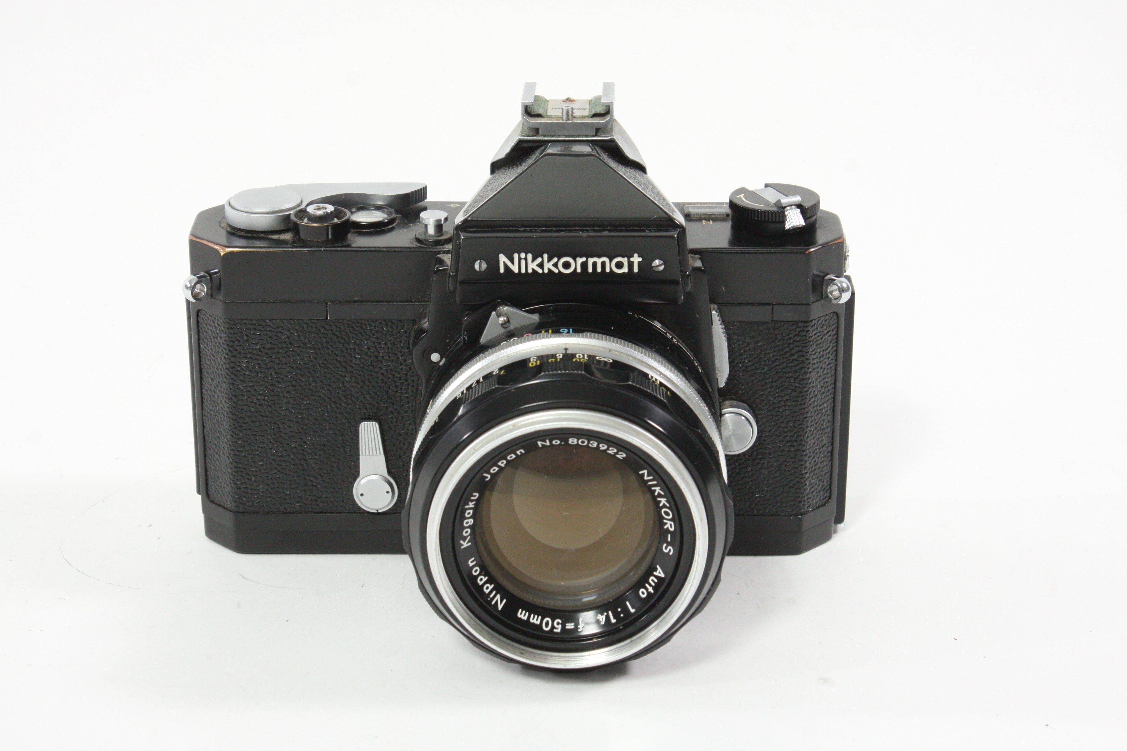 Nikon Nikkormat FT Black w/Nikkor-S 50mm F1.4 Non-AI – Camera Exchange