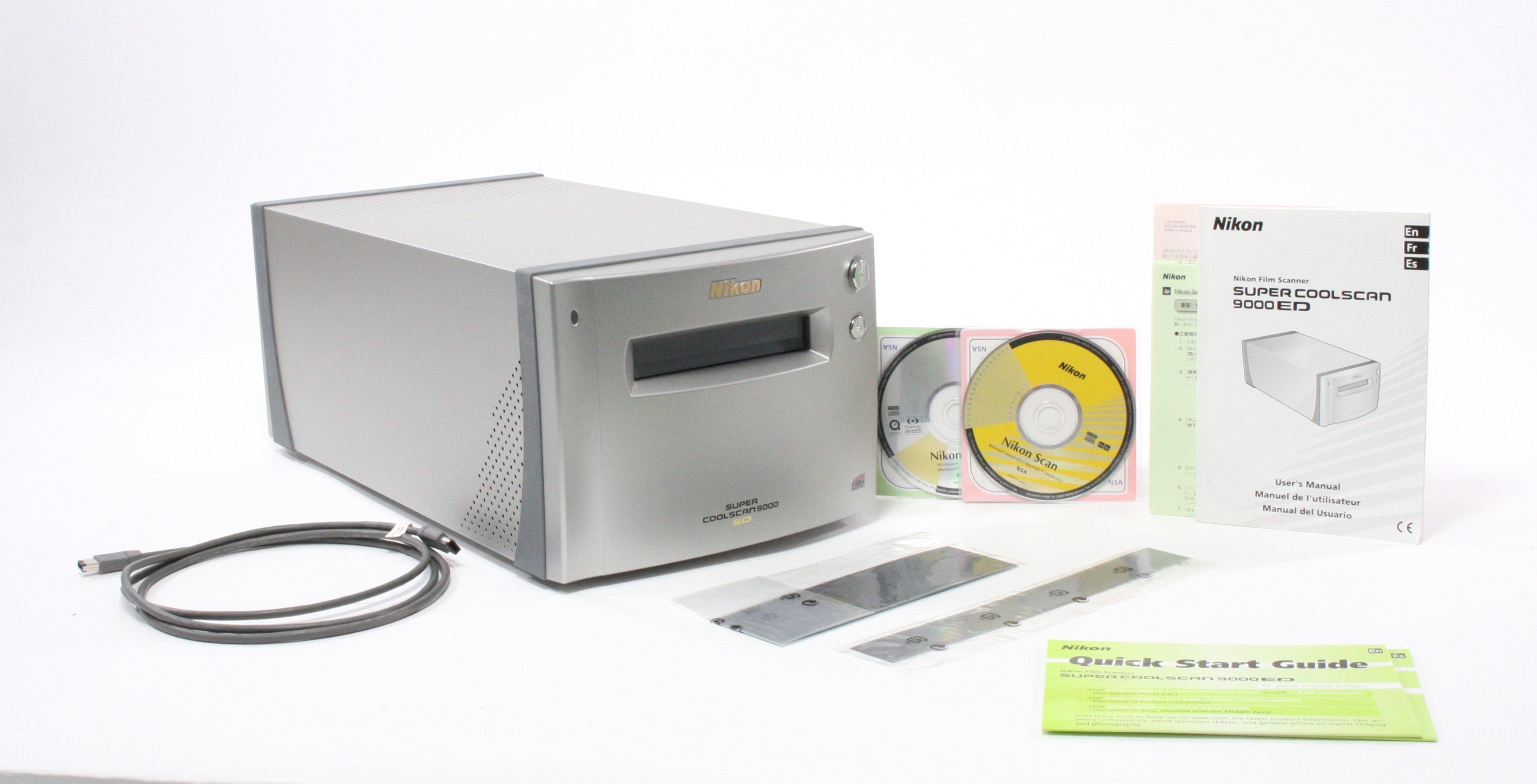 付属品多数 動作品 Nikon SUPER COOLSCAN 9000 ED Film scanner Nikon Super Coolscan LS-9000 ED Review, test