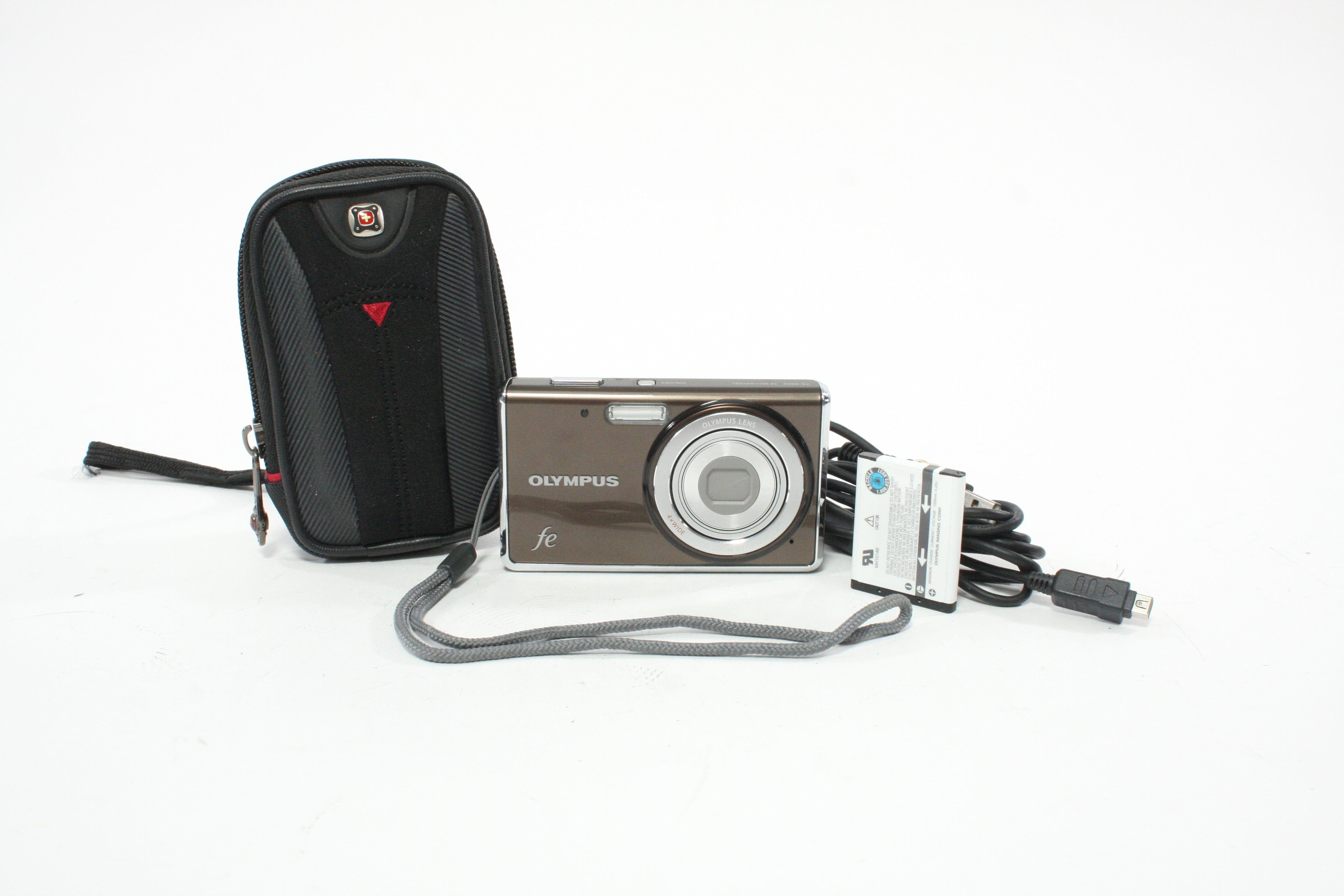 オリンパス Olympus FE-4020 デジタルカメラ OLYMPUS FE-4020 Gray 14 MP 26mm Wide Angle Digital Camera - Newegg.com