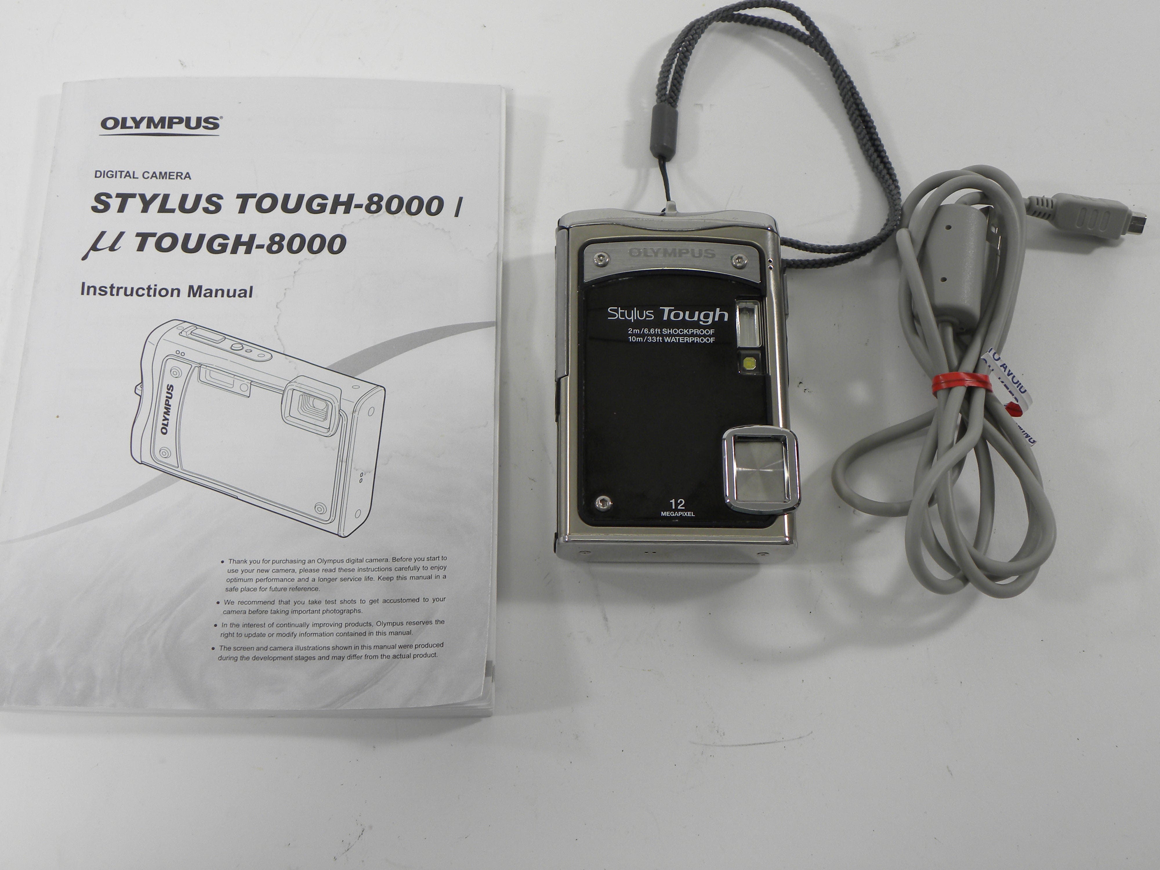 Olympus Stylus Tough-8000 12mp Digital Camera – Camera Exchange