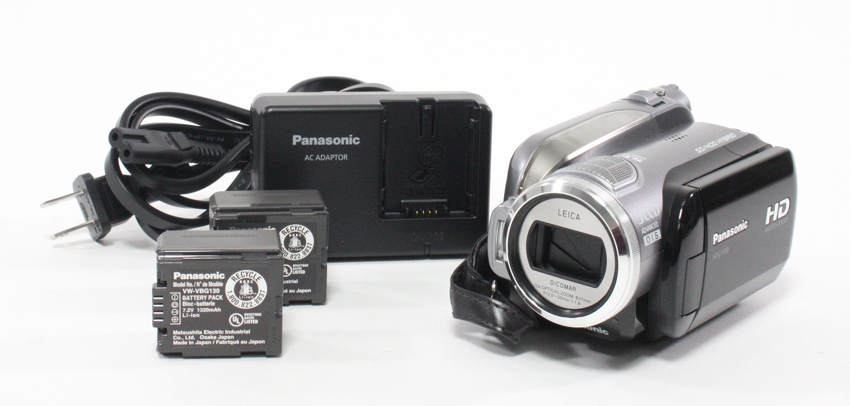 Panasonic HDC-HS9 Hard Drive and SD Card Camcorder – Camera Exchange