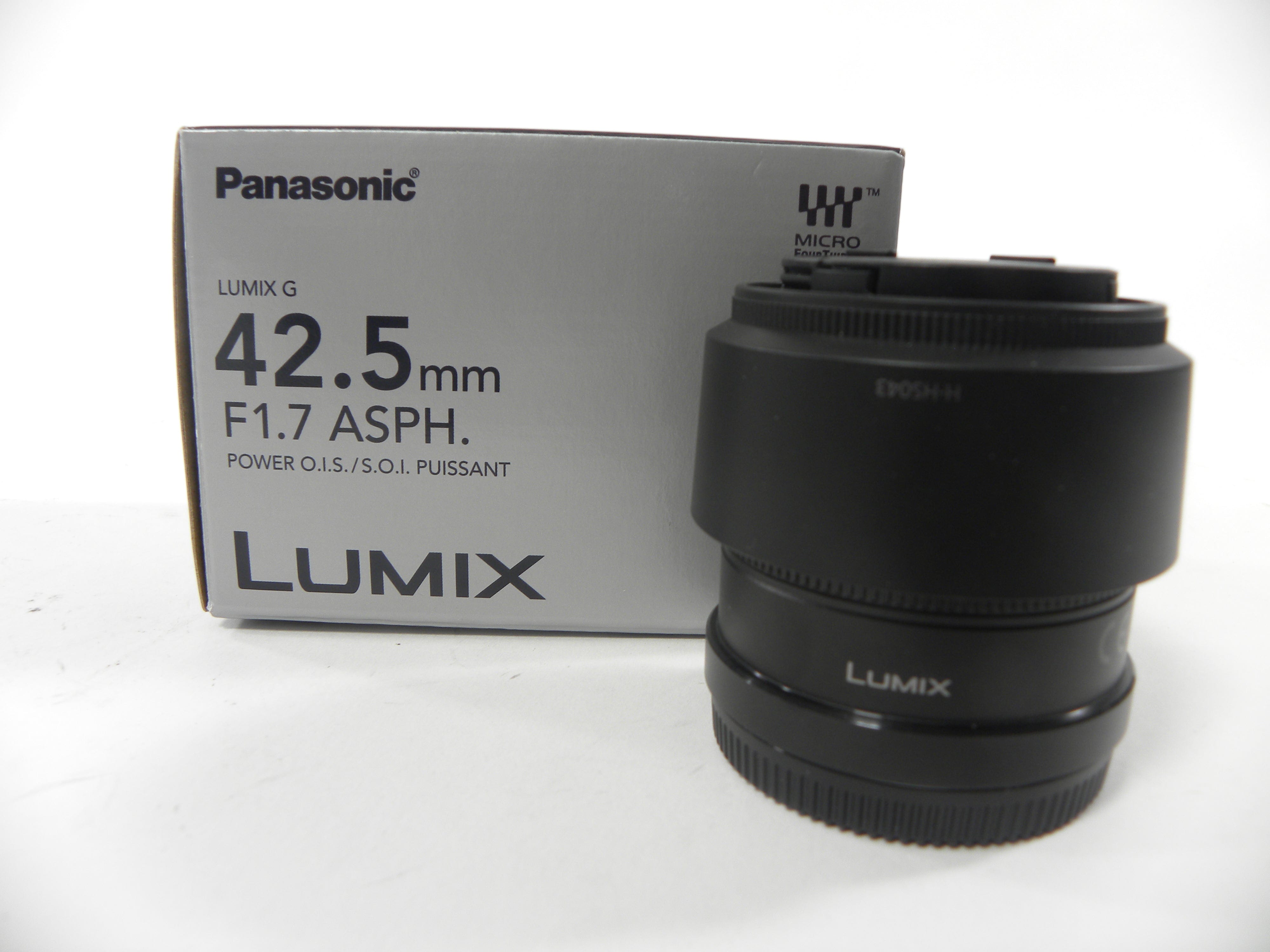 Panasonic Lumix 42.5mm f1.7 ASPH Power O.I.S. G Micro 4/3 Mount 