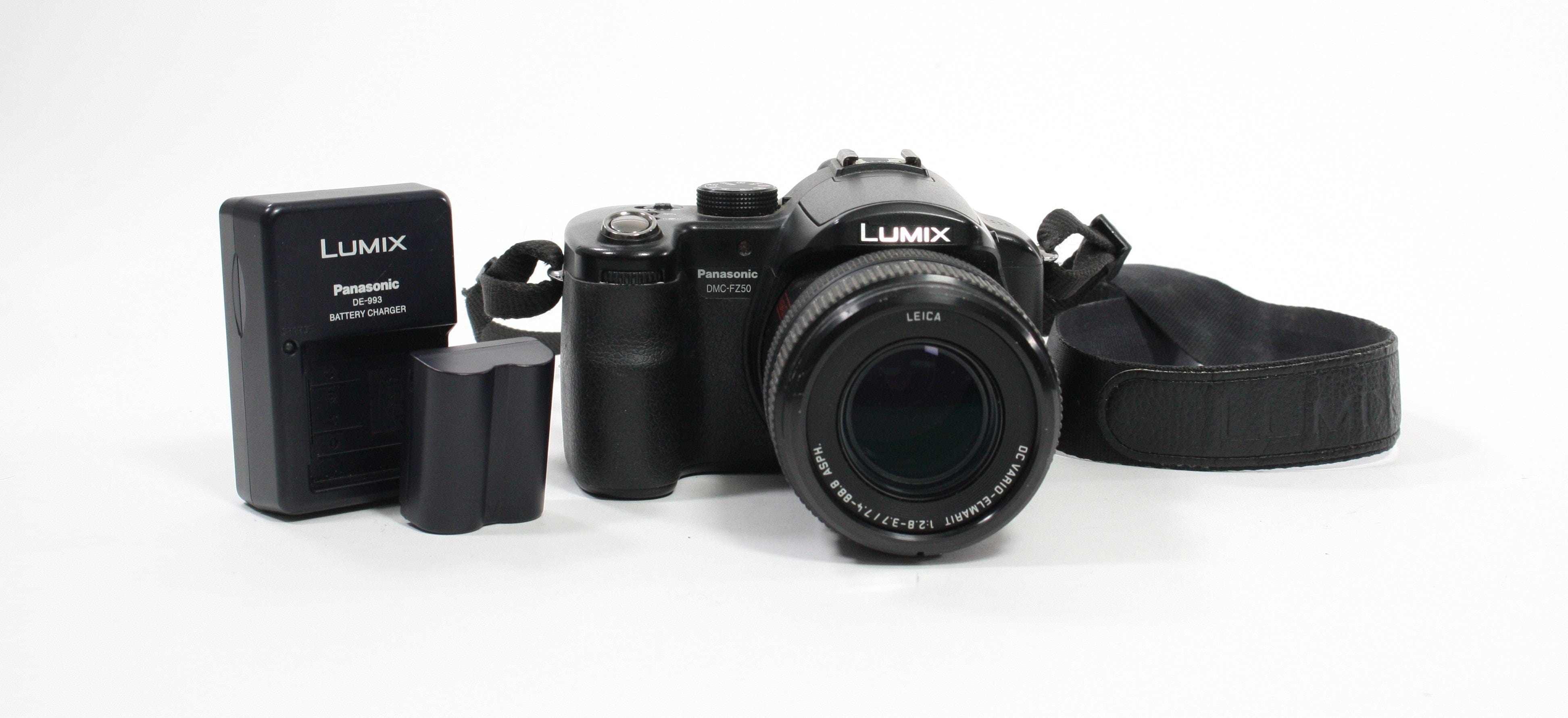 Panasonic Lumix DMC-FZ50 Digital Camera 12x Zoom 10.1mp – Camera