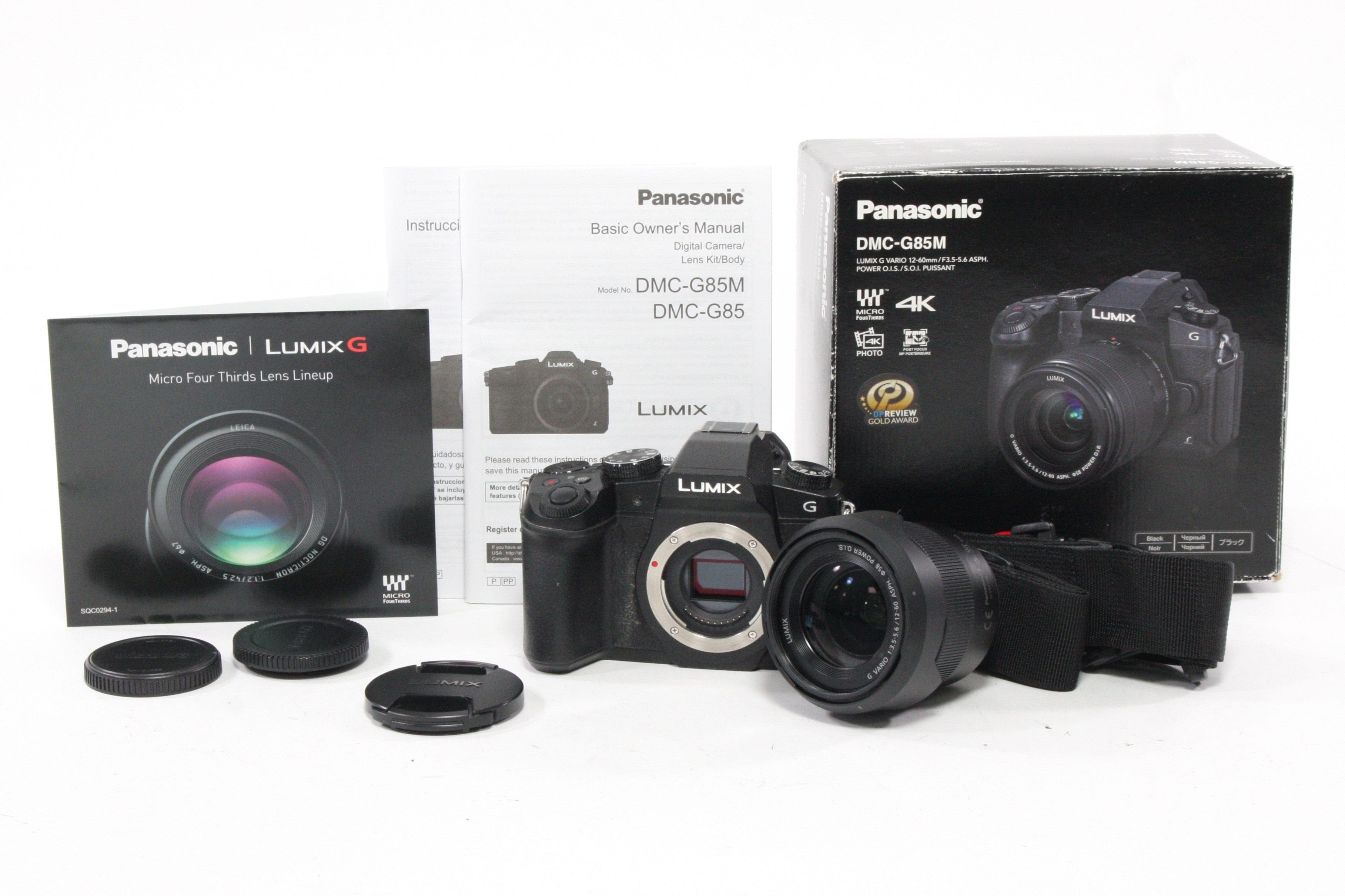 Panasonic Lumix DMC G85 With 12 60 F 3 5 5 6 Lens Camera Exchange panasonic-lumix-dmc-g85-with-12-60-f-3-5-5-6-lens-camera-exchange