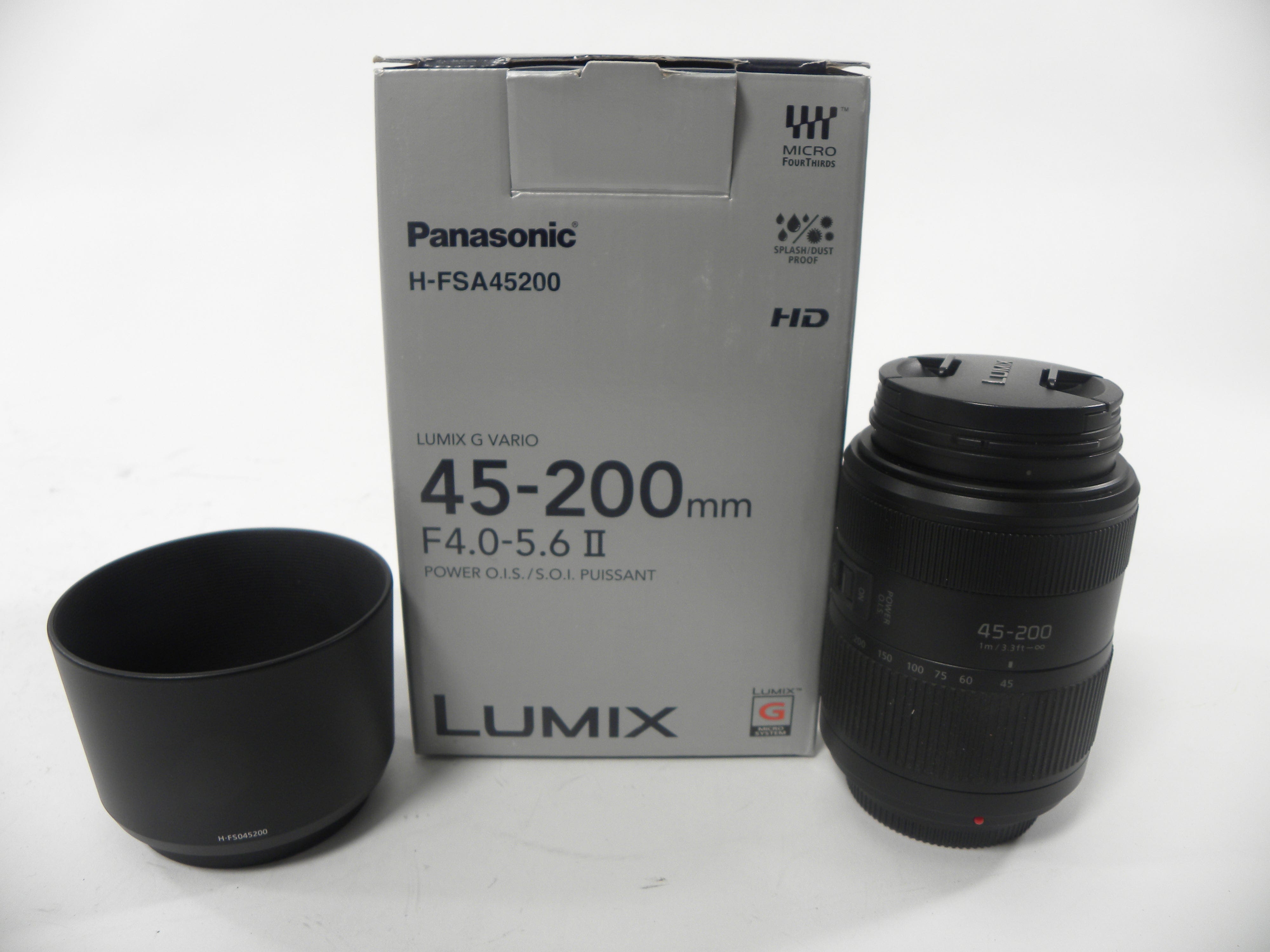 Panasonic Lumix Vario 45-200mm f4.0-5.6 Power O.I.S. Mirco 4/3 